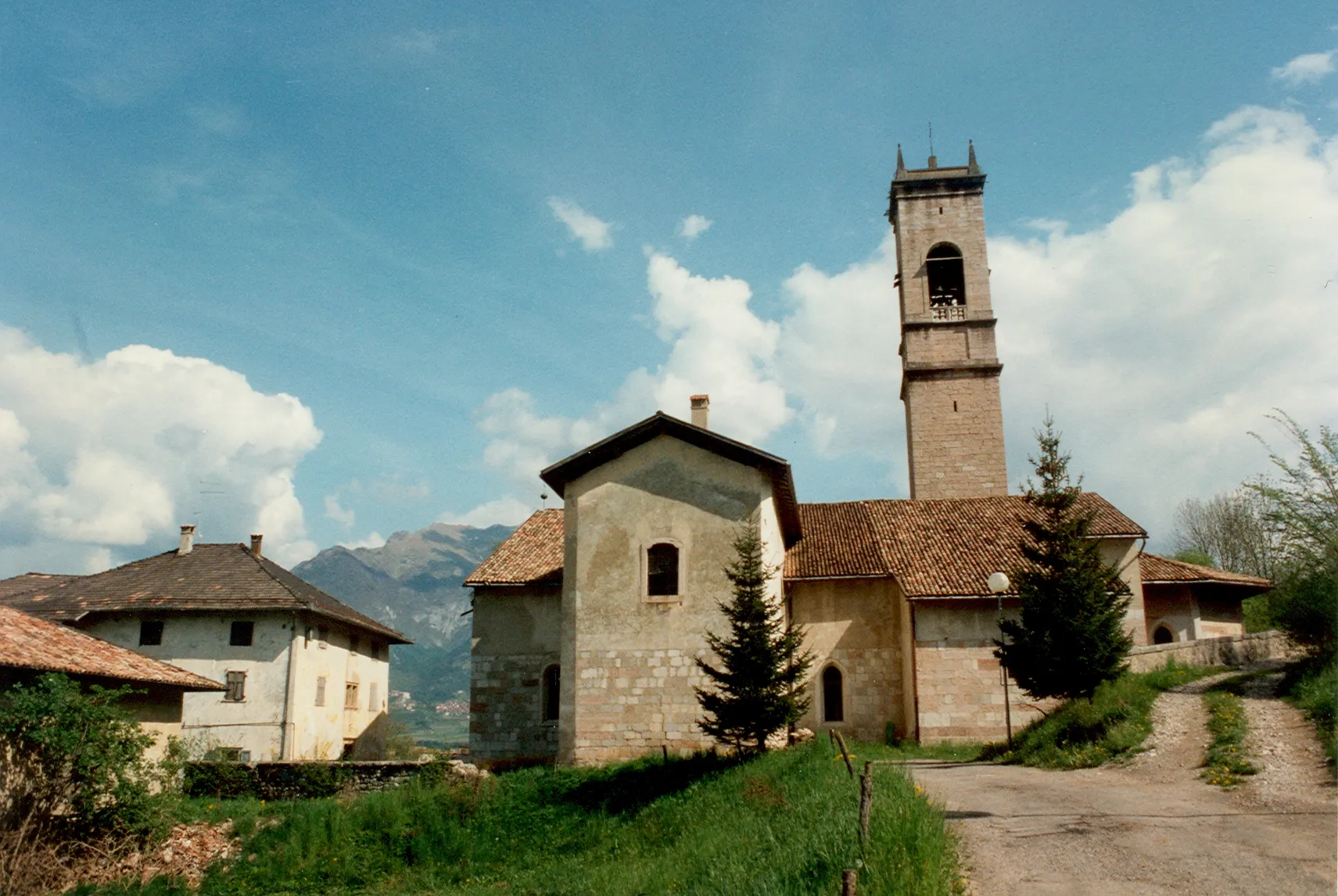 Photo showing: Chiesa pievana di Vigo Lomaso (TN)