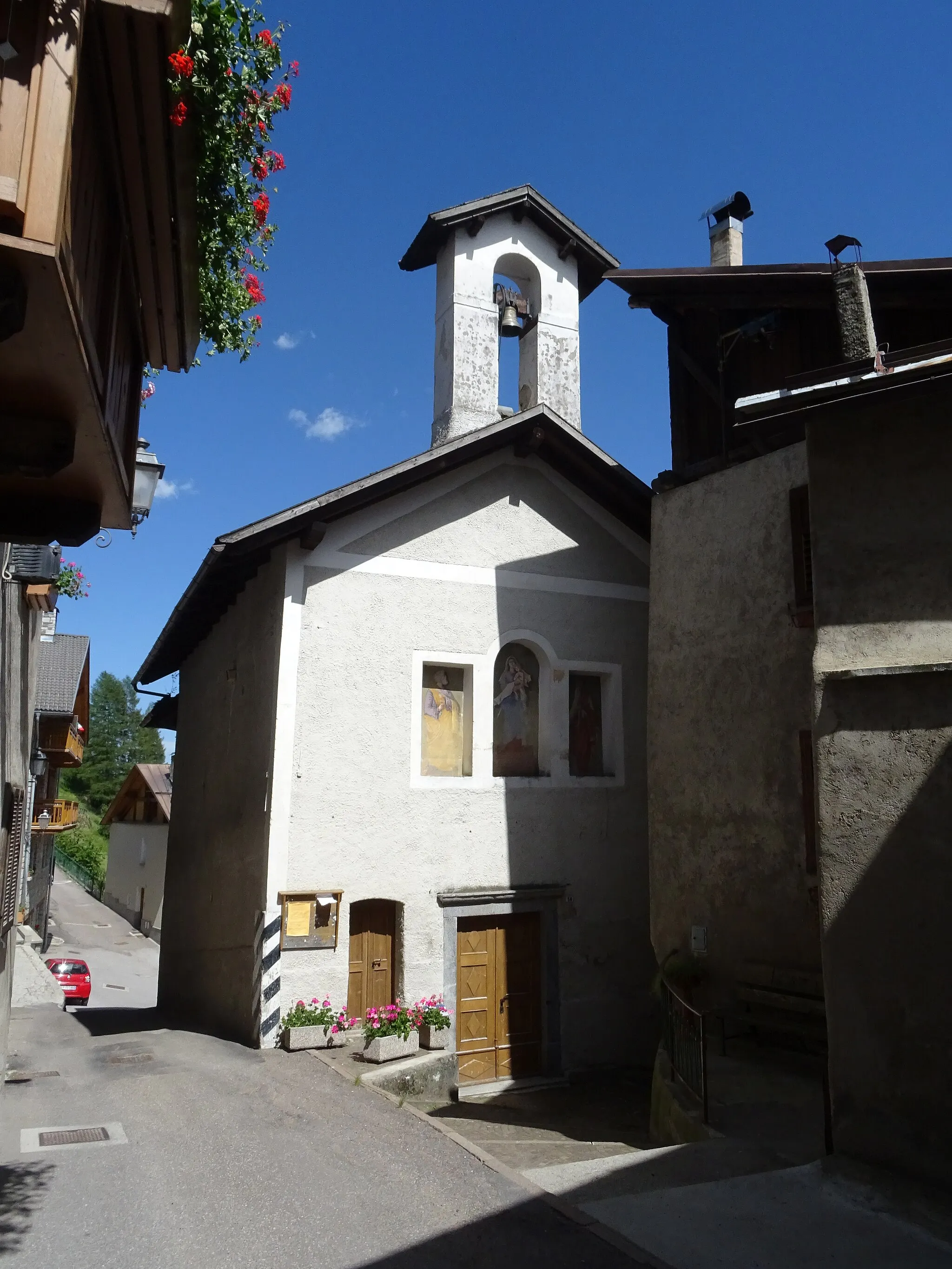 Photo showing: Cortina (Vermiglio, Trentino, Italy), Saint Peter church