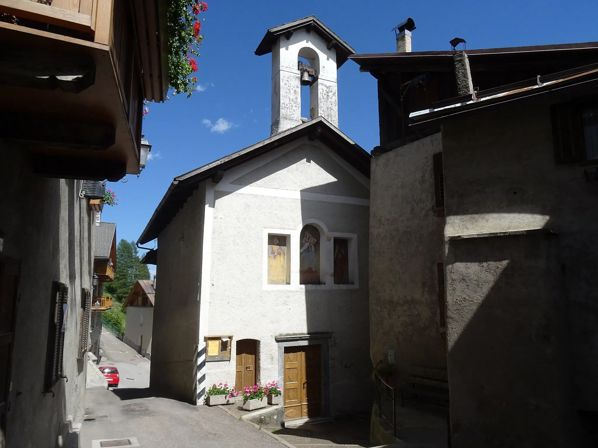 Photo showing: Cortina (Vermiglio, Trentino, Italy), Saint Peter church