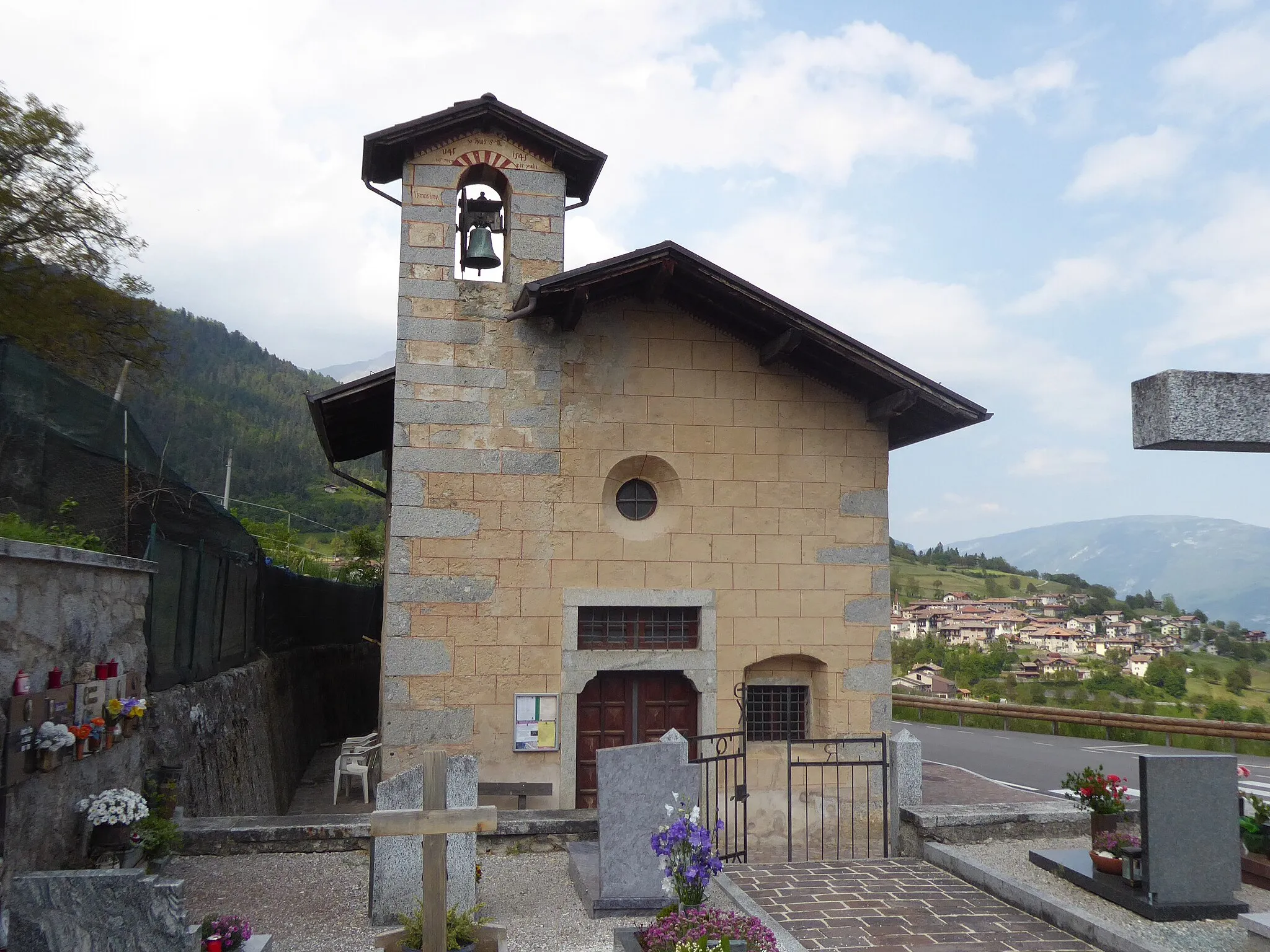 Photo showing: Cavaione (Bleggio Superiore, Trentino, Italy), Saint Roch church