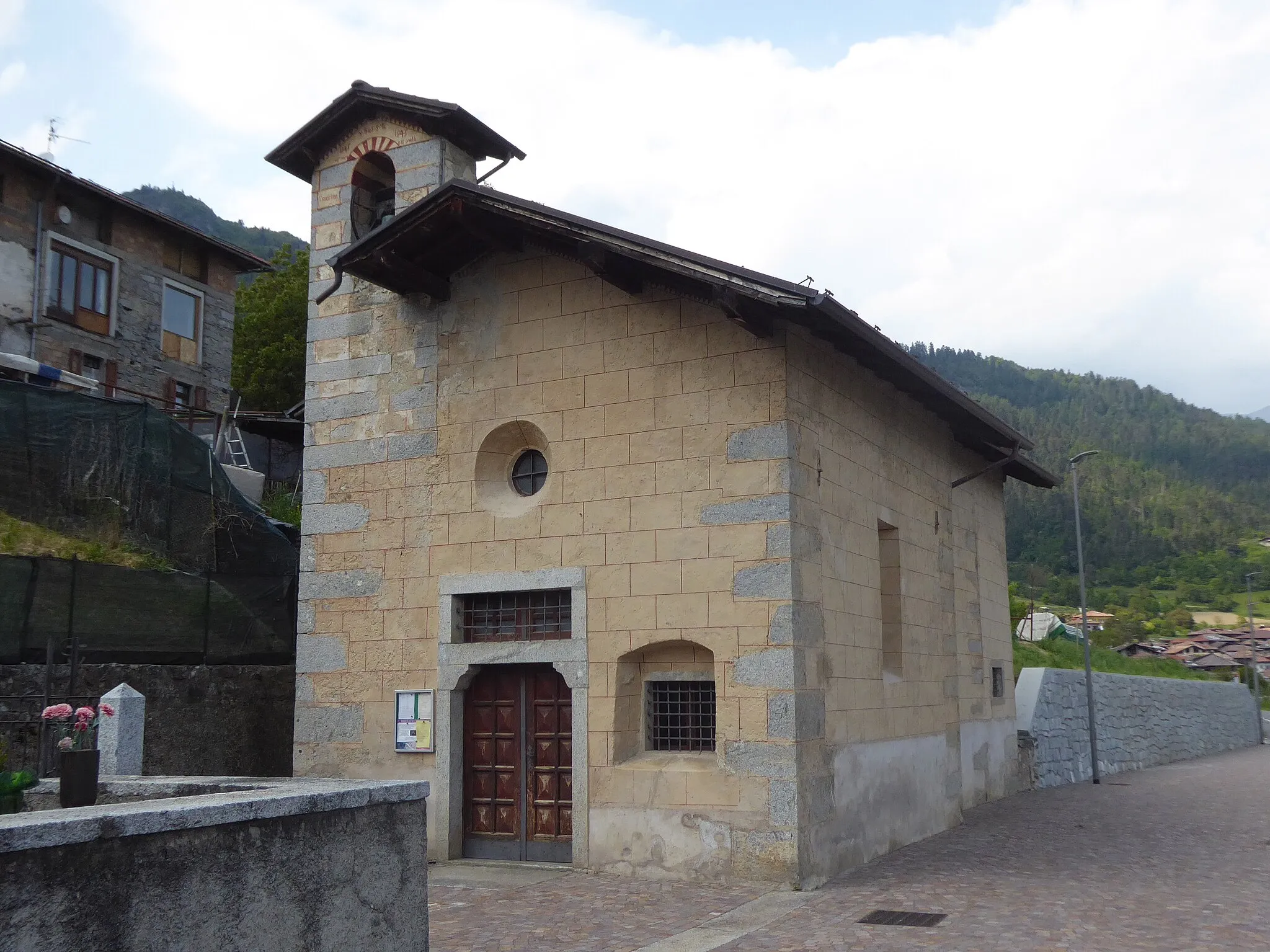 Photo showing: Cavaione (Bleggio Superiore, Trentino, Italy), Saint Roch church