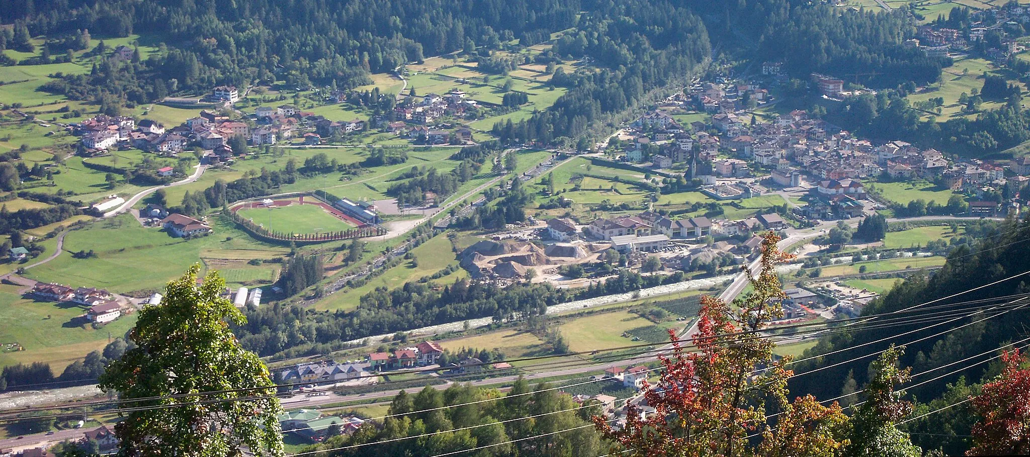 Photo showing: View of Dimaro and Carciato from Bolentina