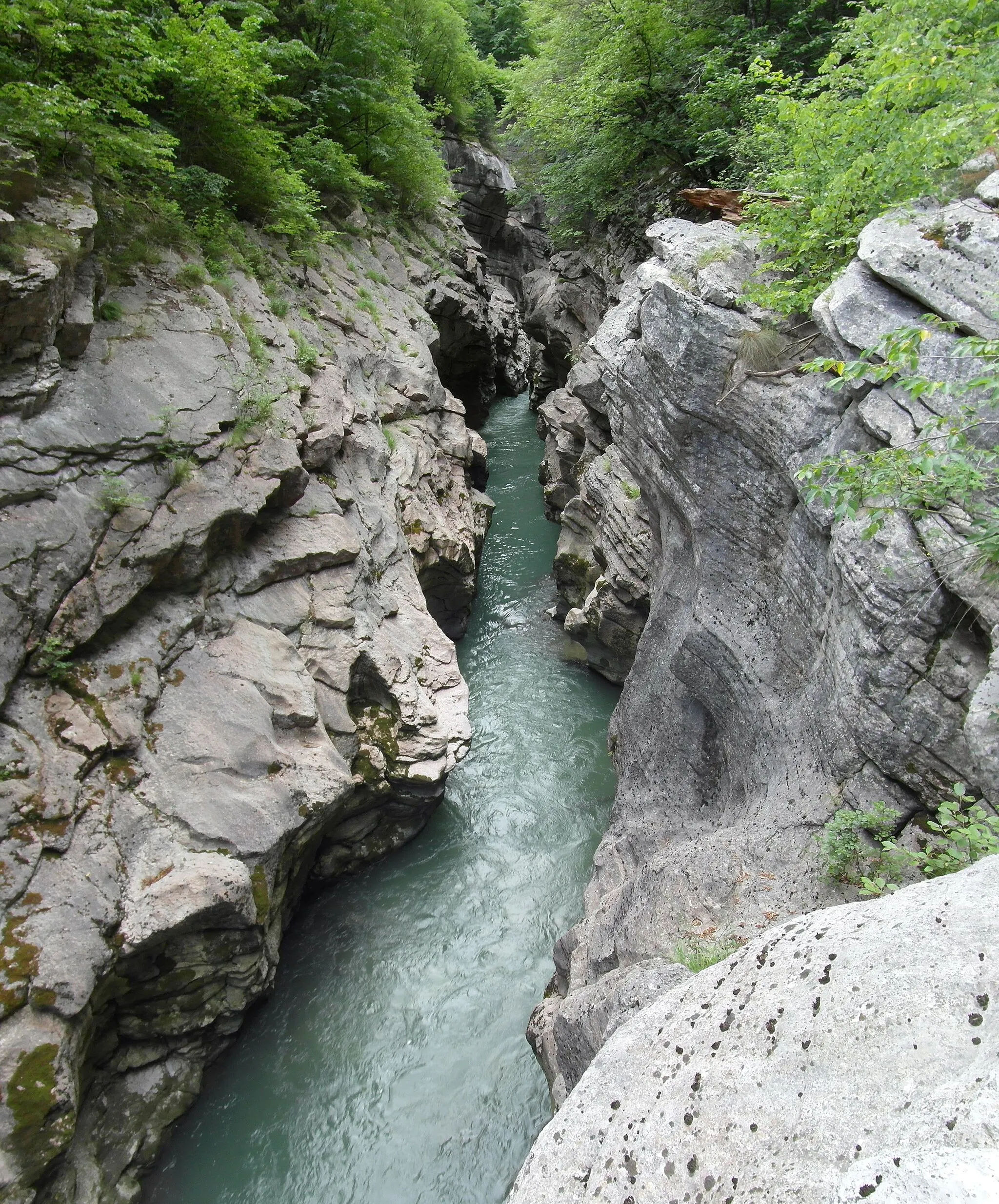 Photo showing: Canyon del Limarò