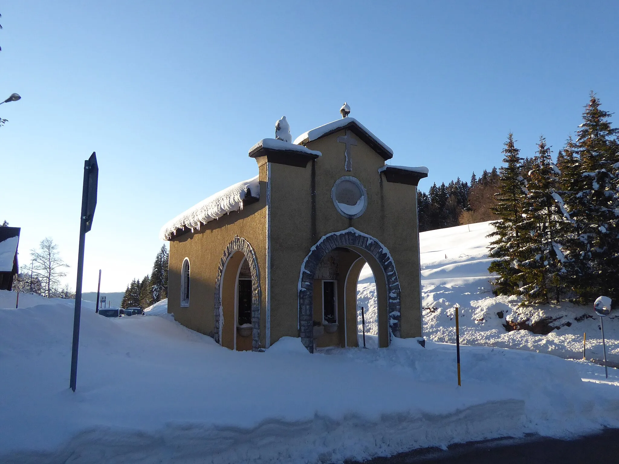 Photo showing: Passo Sommo (Folgaria, Trentino, Italy), Madonna Pellegrina church