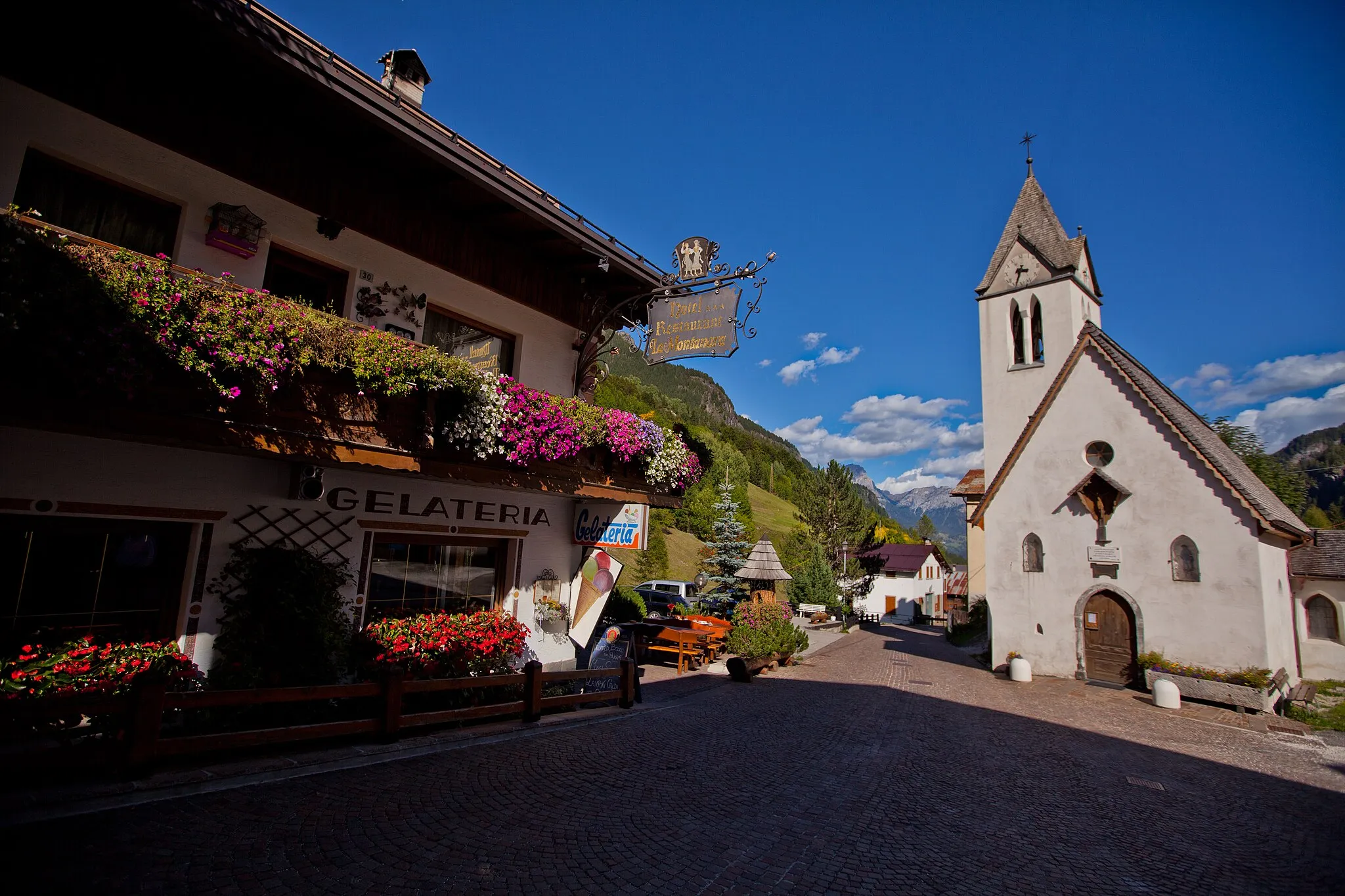 Photo showing: Sottoguda è un borgo ai piedi della Marmolada nelle Dolomiti UNESCO