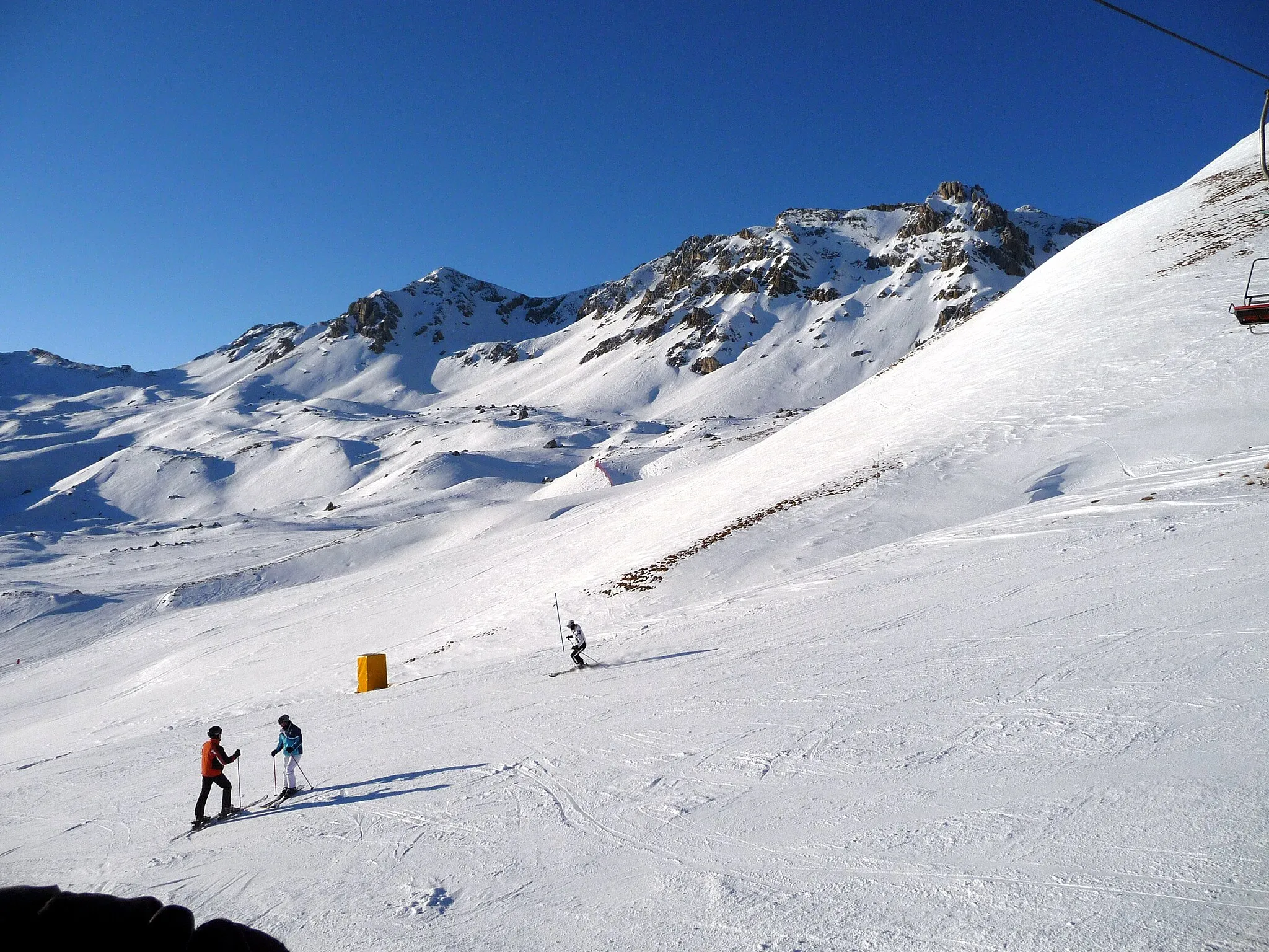 Photo showing: Vista sopra il Passo San Pellegrino