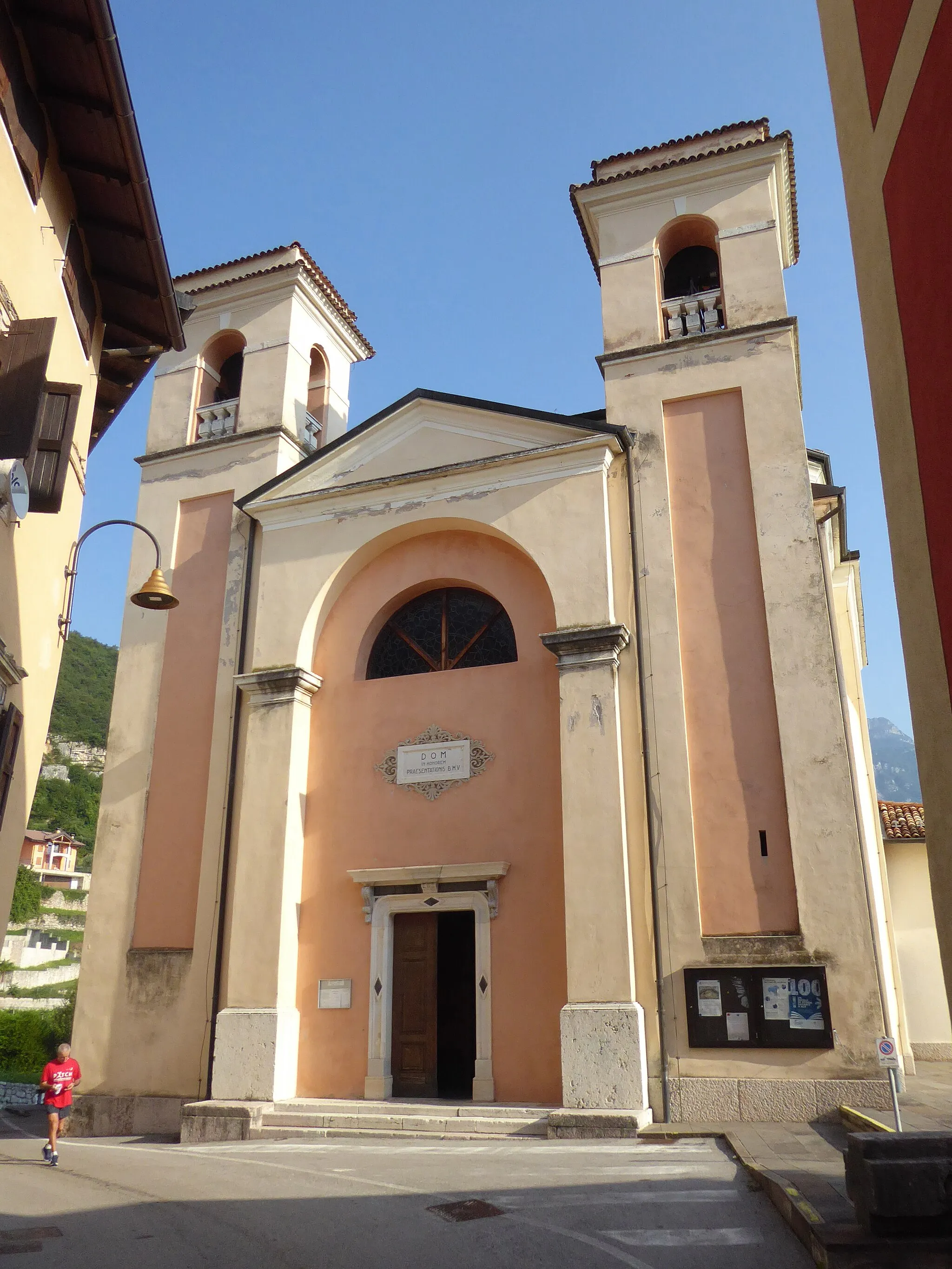 Photo showing: Besagno (Mori, Trentino, Italy), Presentation of Mary church