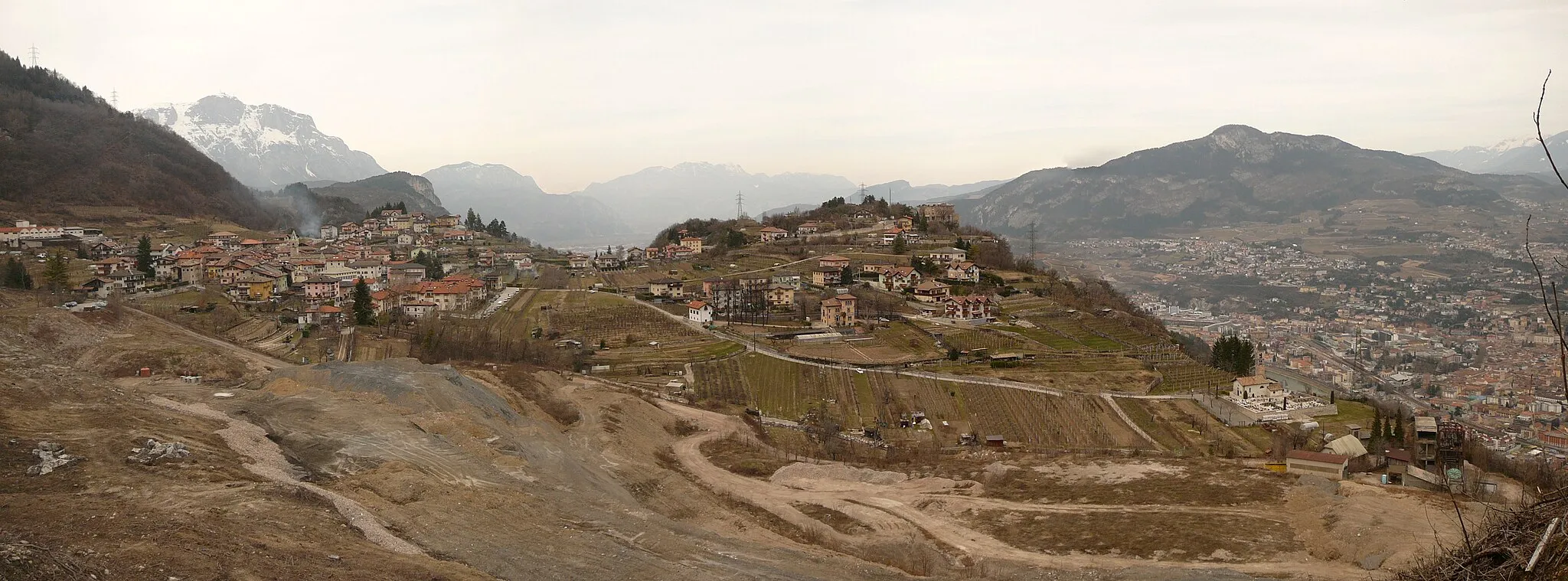 Photo showing: Panorama di Sardagna