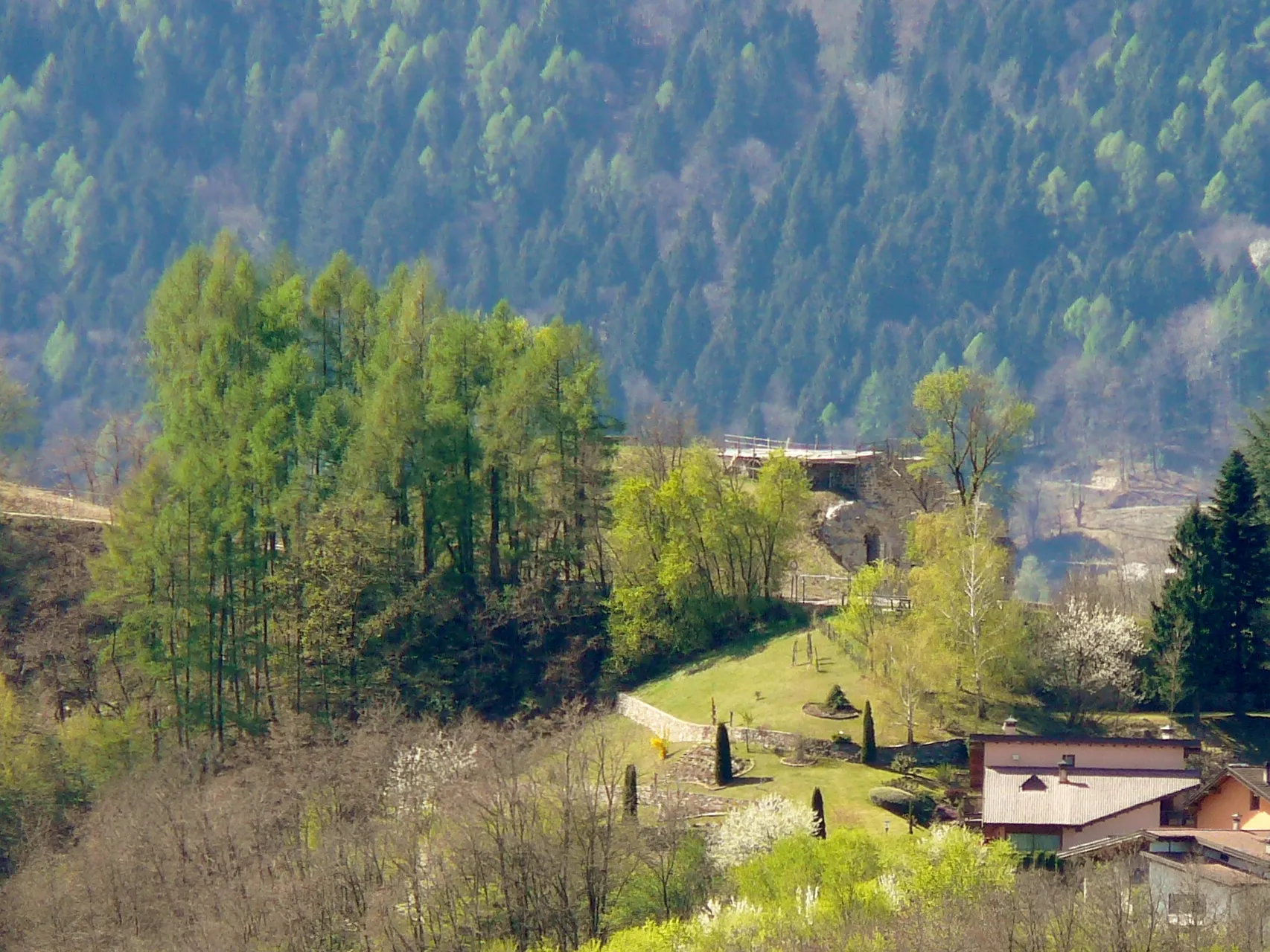 Photo showing: Forte Tenna dal Forte Col delle Benne