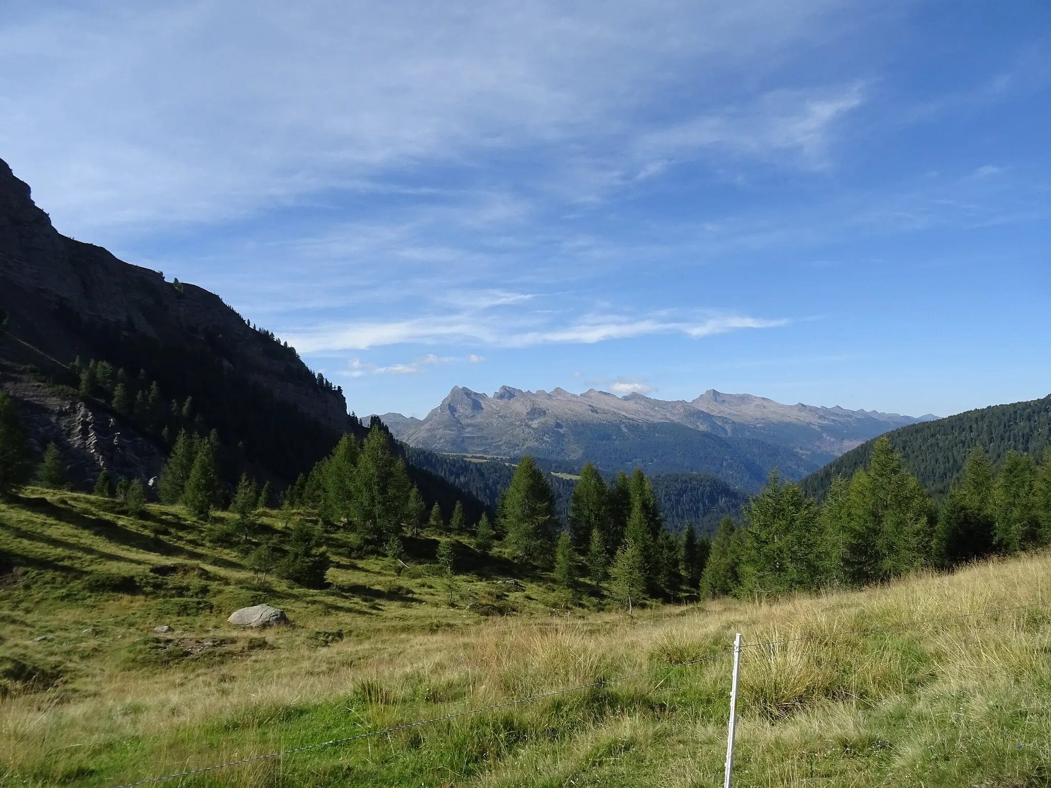 Photo showing: View from Valles Pass (Primiero San Martino di Castrozza, Trentino, Italy)