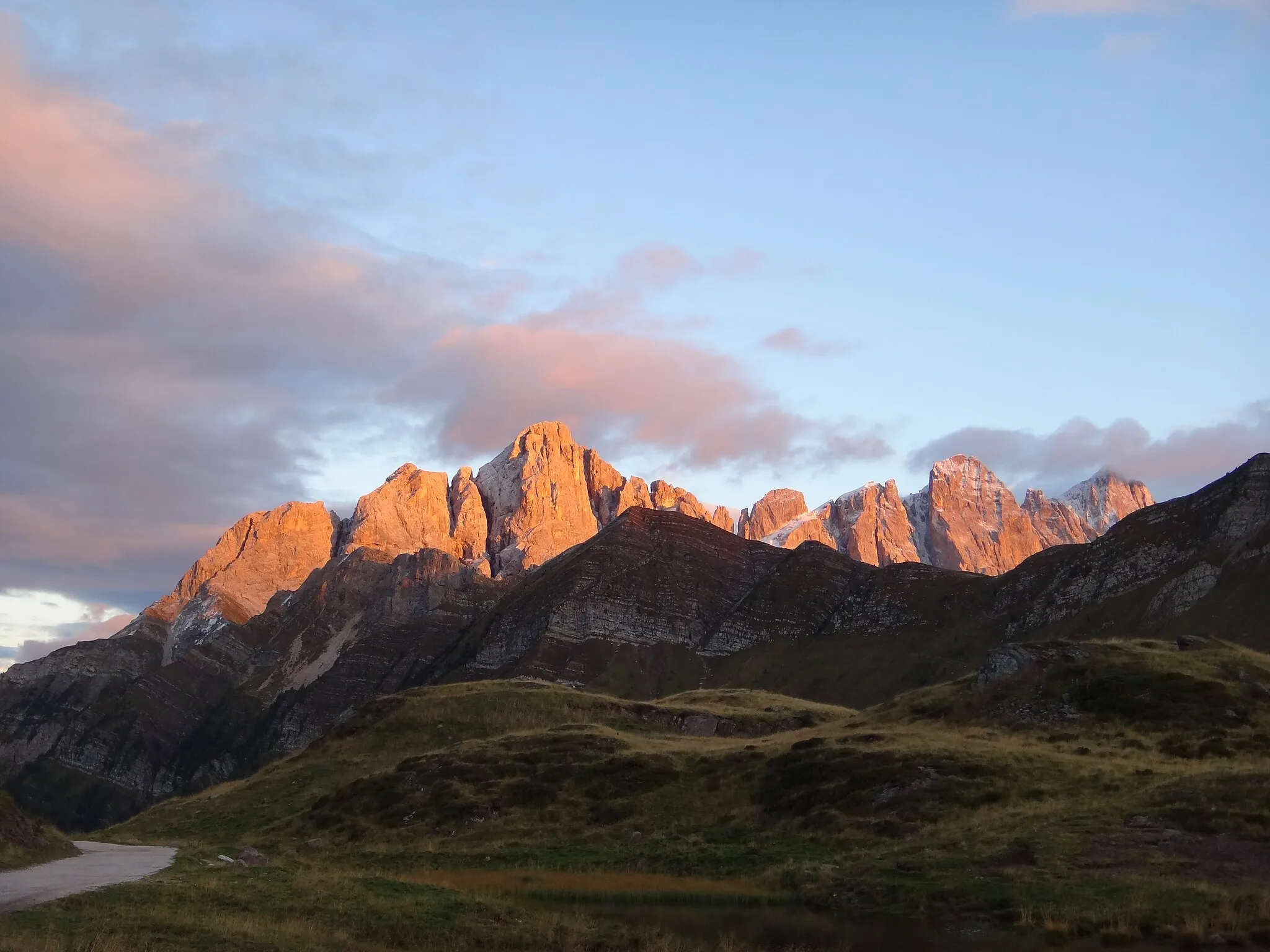 Photo showing: Dolomites - Alta Via 2: Stage 05-11 Rifugio Castiglioni to Rifugio Passo di Valles