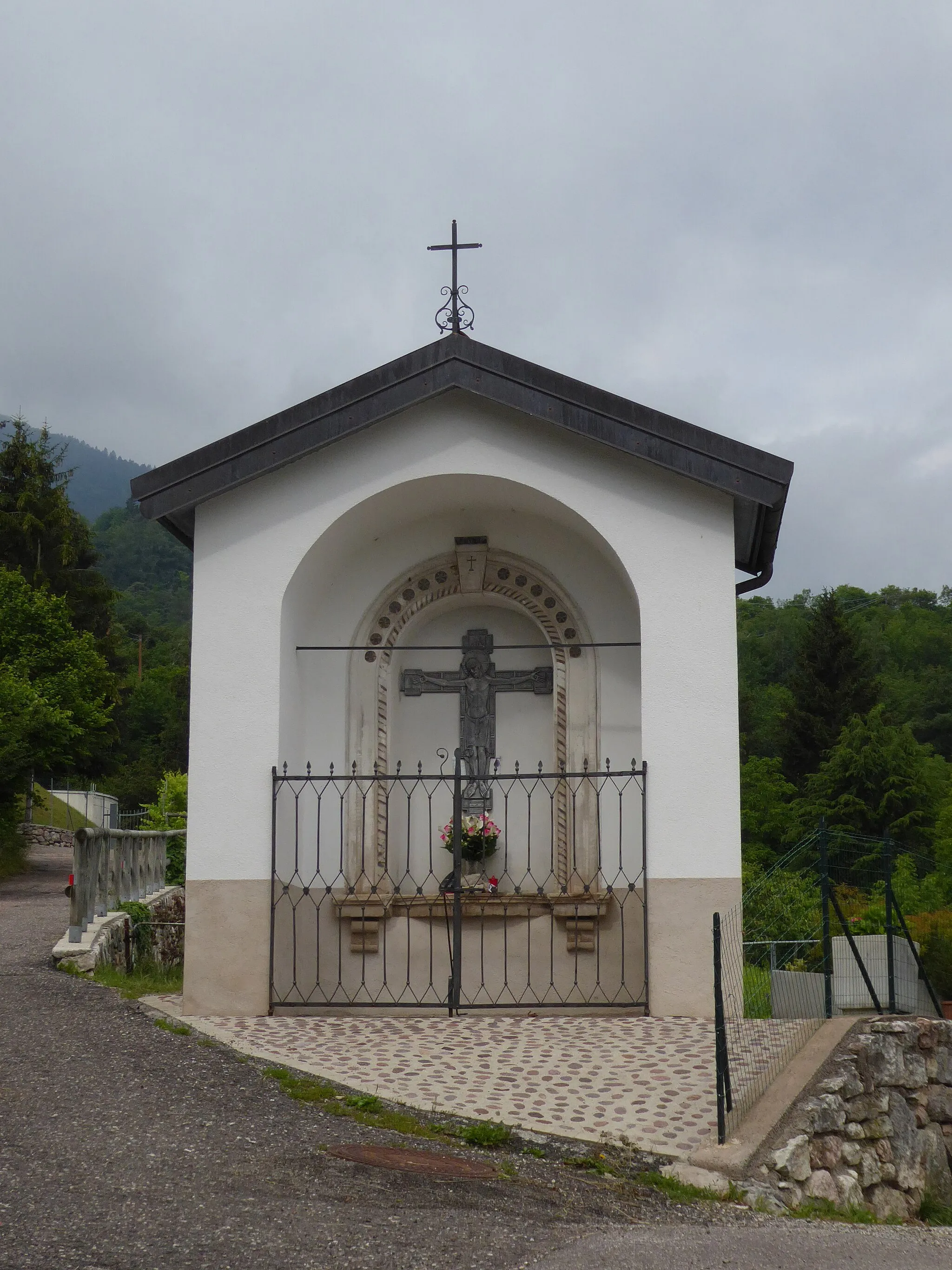 Photo showing: Sopramonte (Trento, Italy) - Wayside shrines in via di Mura