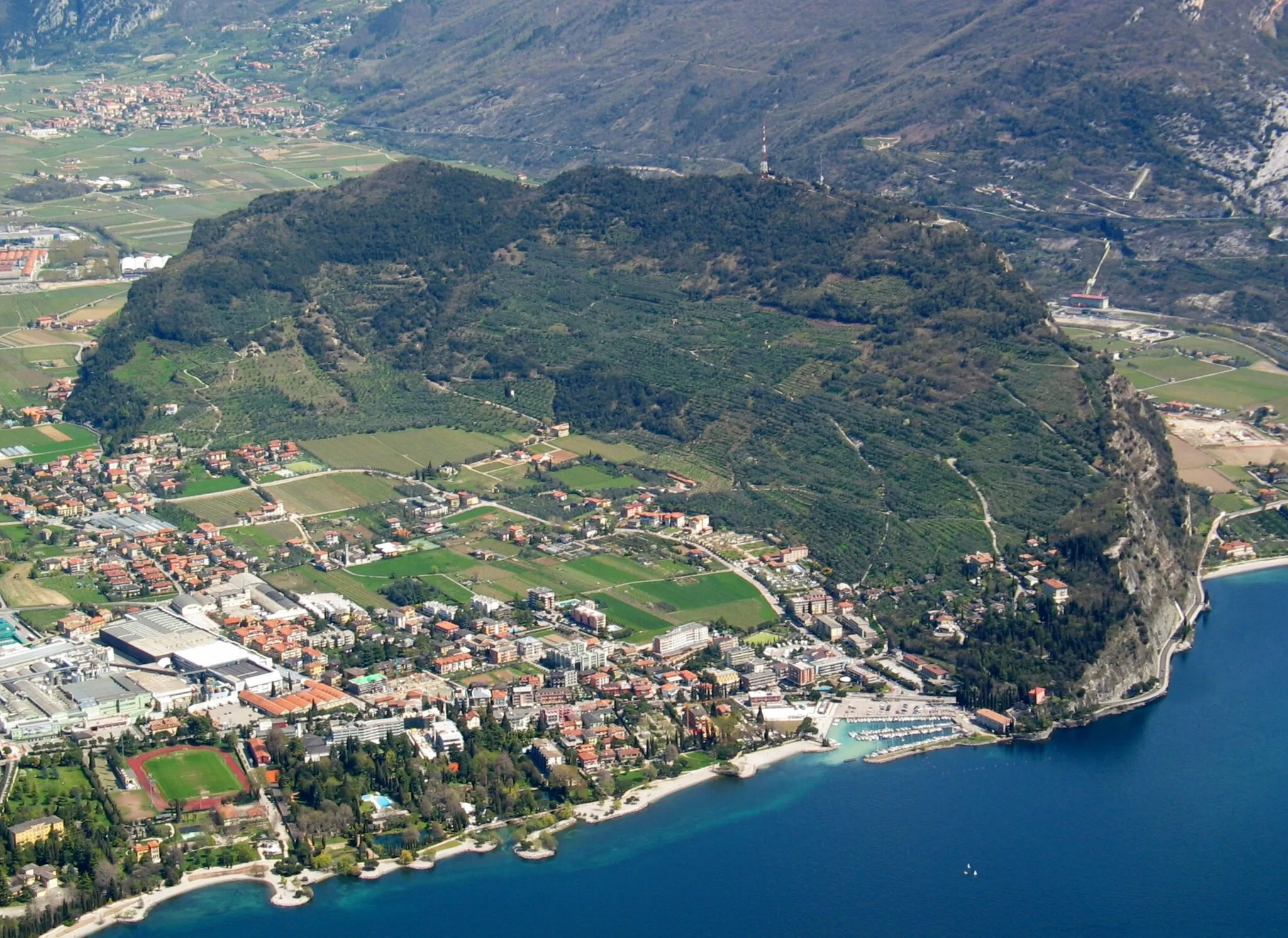 Photo showing: Monte Brione, view from southwest