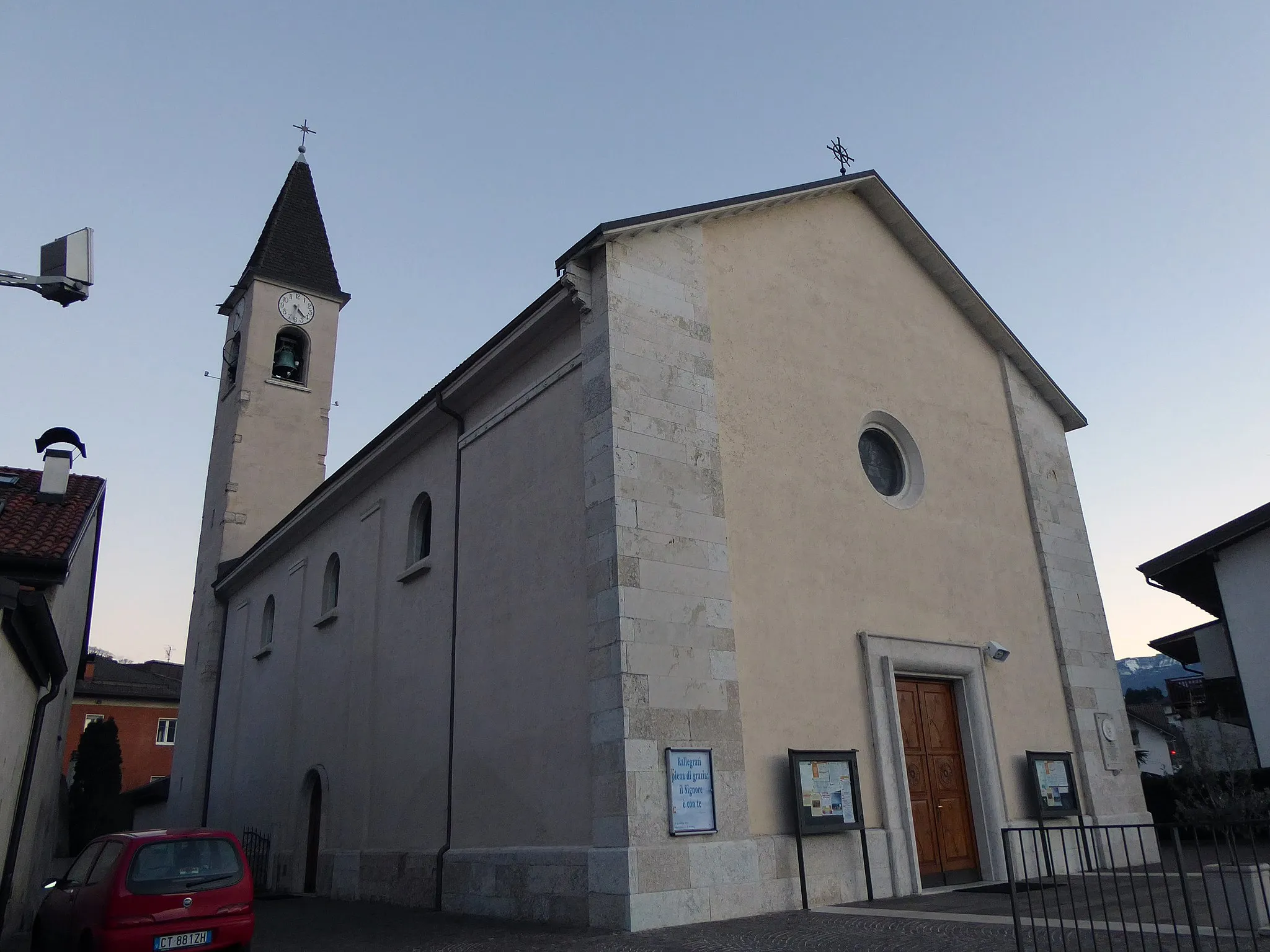 Photo showing: Martignano (Trento, Italy) - Chuch of Our Lady of Help