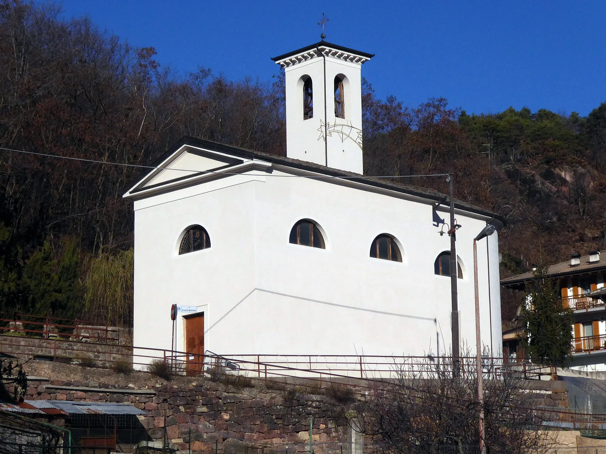Photo showing: Bosco (Civezzano, Trentino, Italy) - Saint Apollonia church