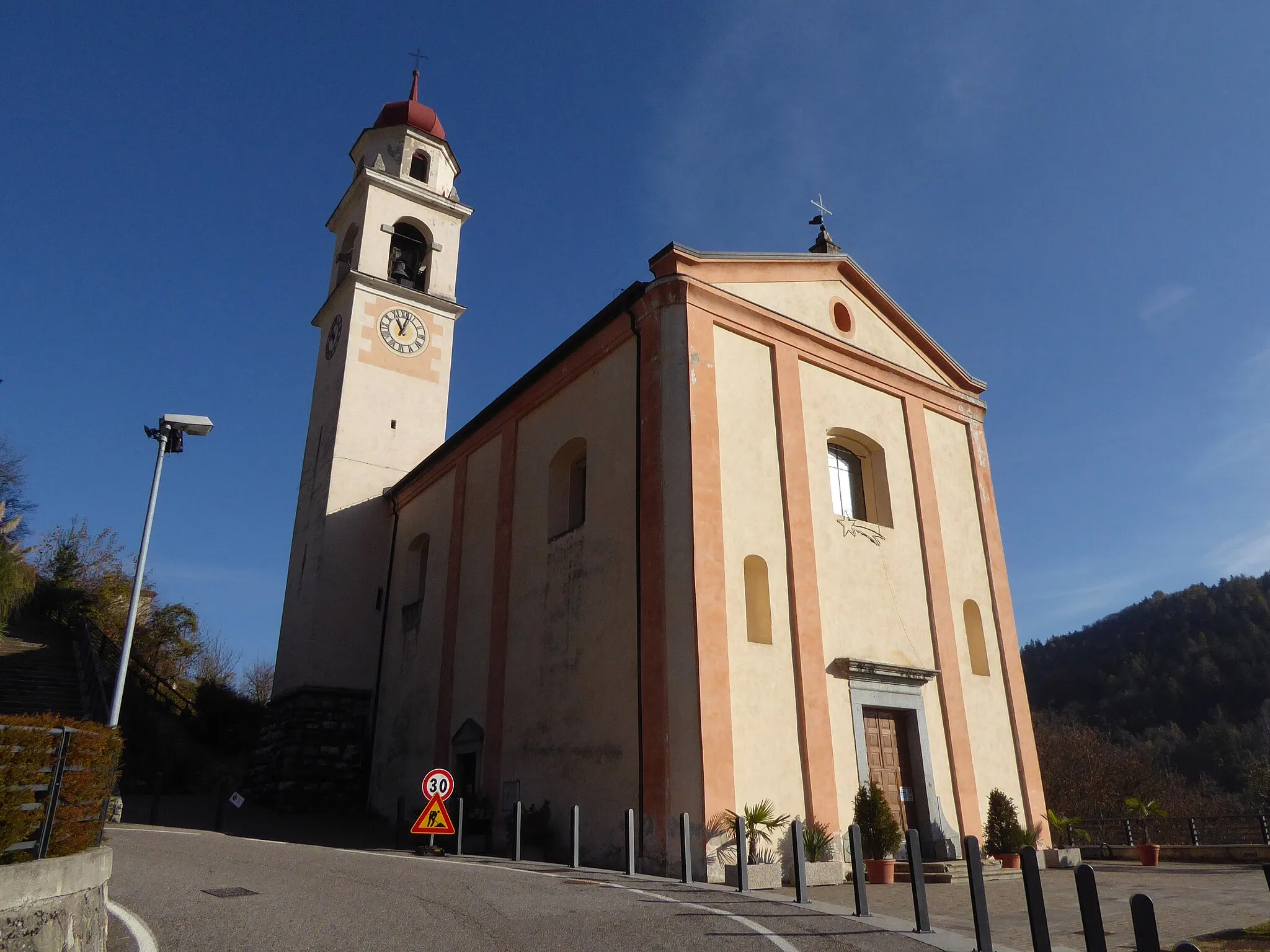 Photo showing: Campi (Riva del Garda, Trentino), new Saint Roch church