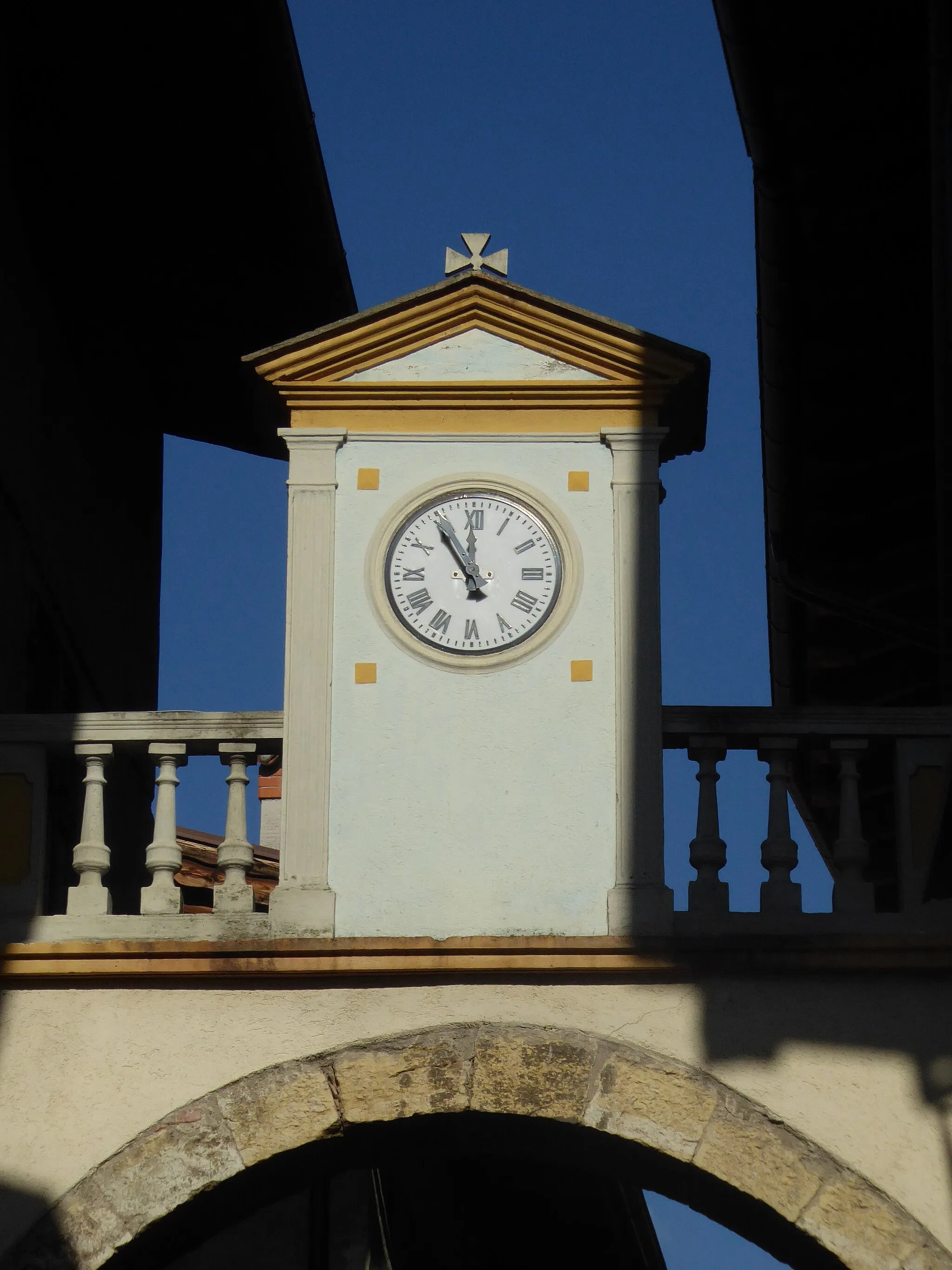 Photo showing: San Martino (Arco, Trentino, Italy) - Clock