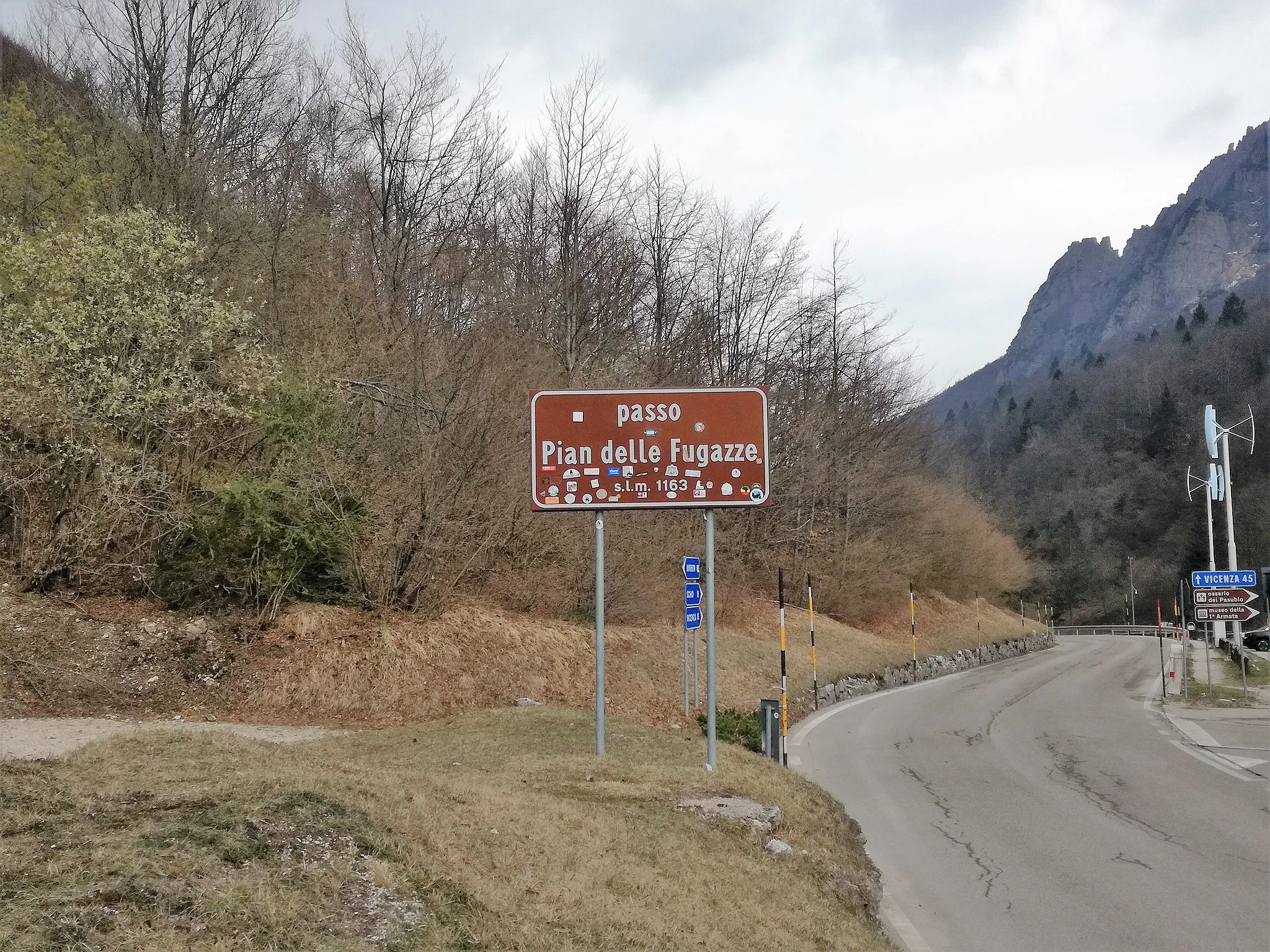 Photo showing: Pass Pian delle Fugazze