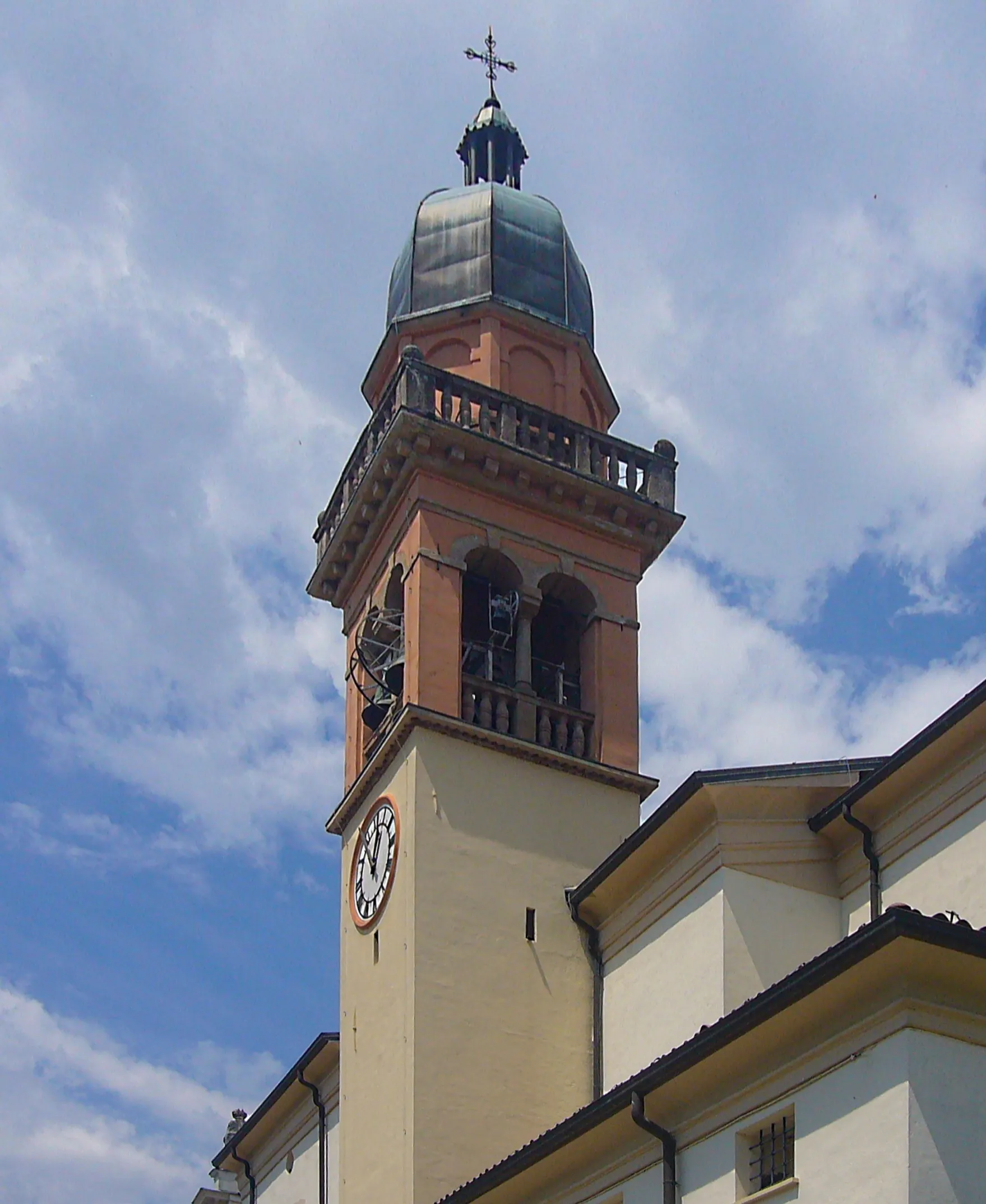 Photo showing: Il campanile di Valli del Pasubio (VI)