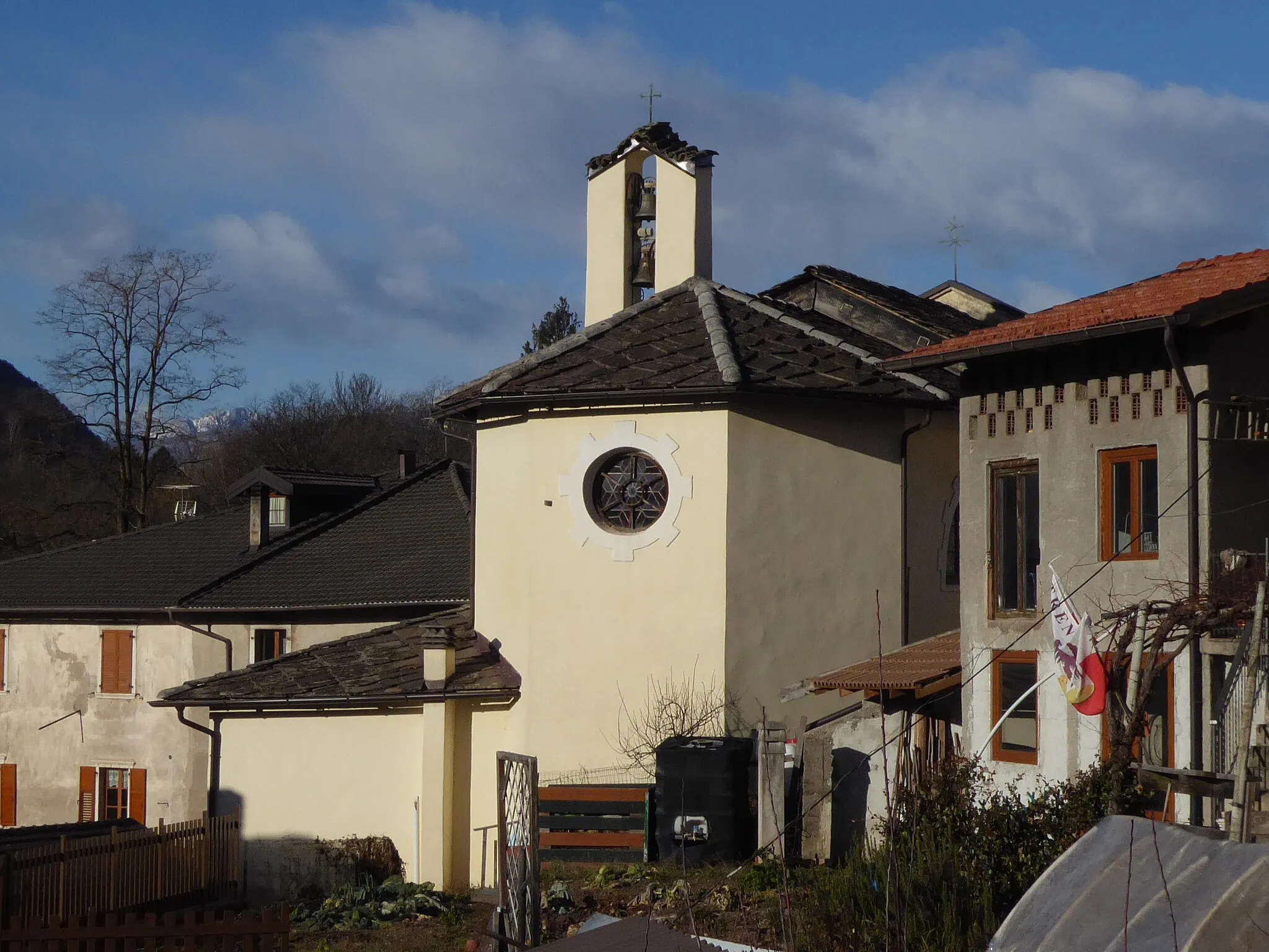 Photo showing: Vigalzano (Pergine Valsugana, Trentino, Italy) - Saint Peter of Alcántara church