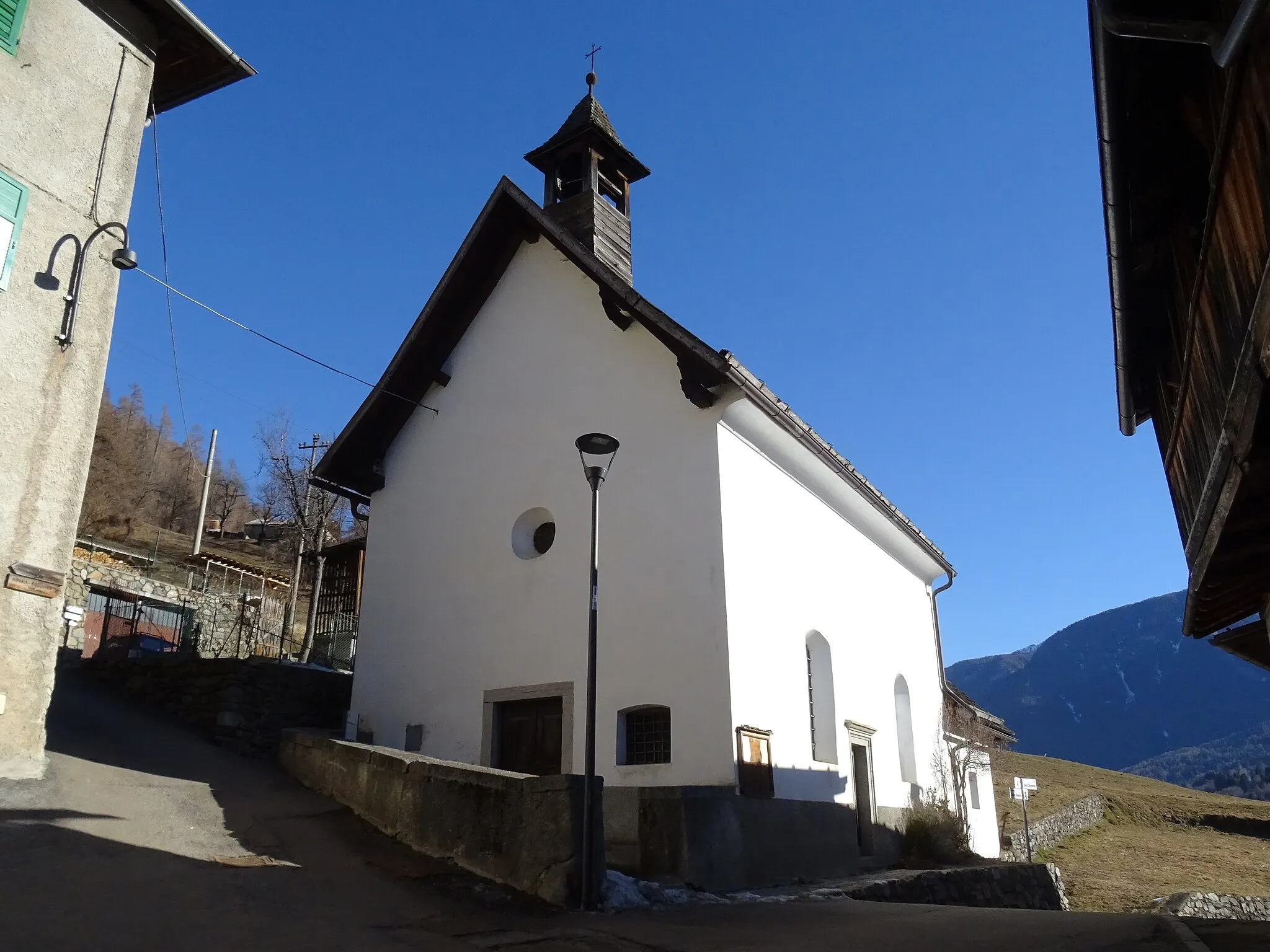 Photo showing: Mestriago (Commezzadura, Trentino, Italy), Saint John the Baptist church