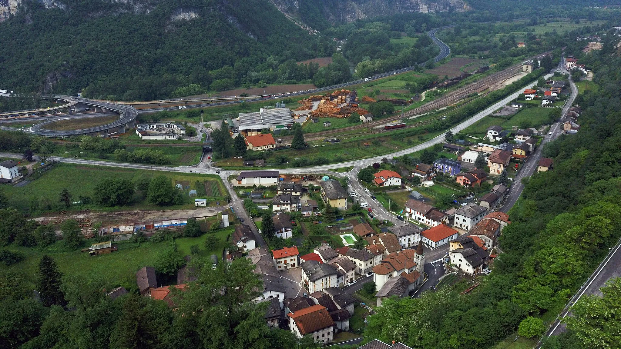 Photo showing: Primolano (Valbrenta, Veneto, Italy)