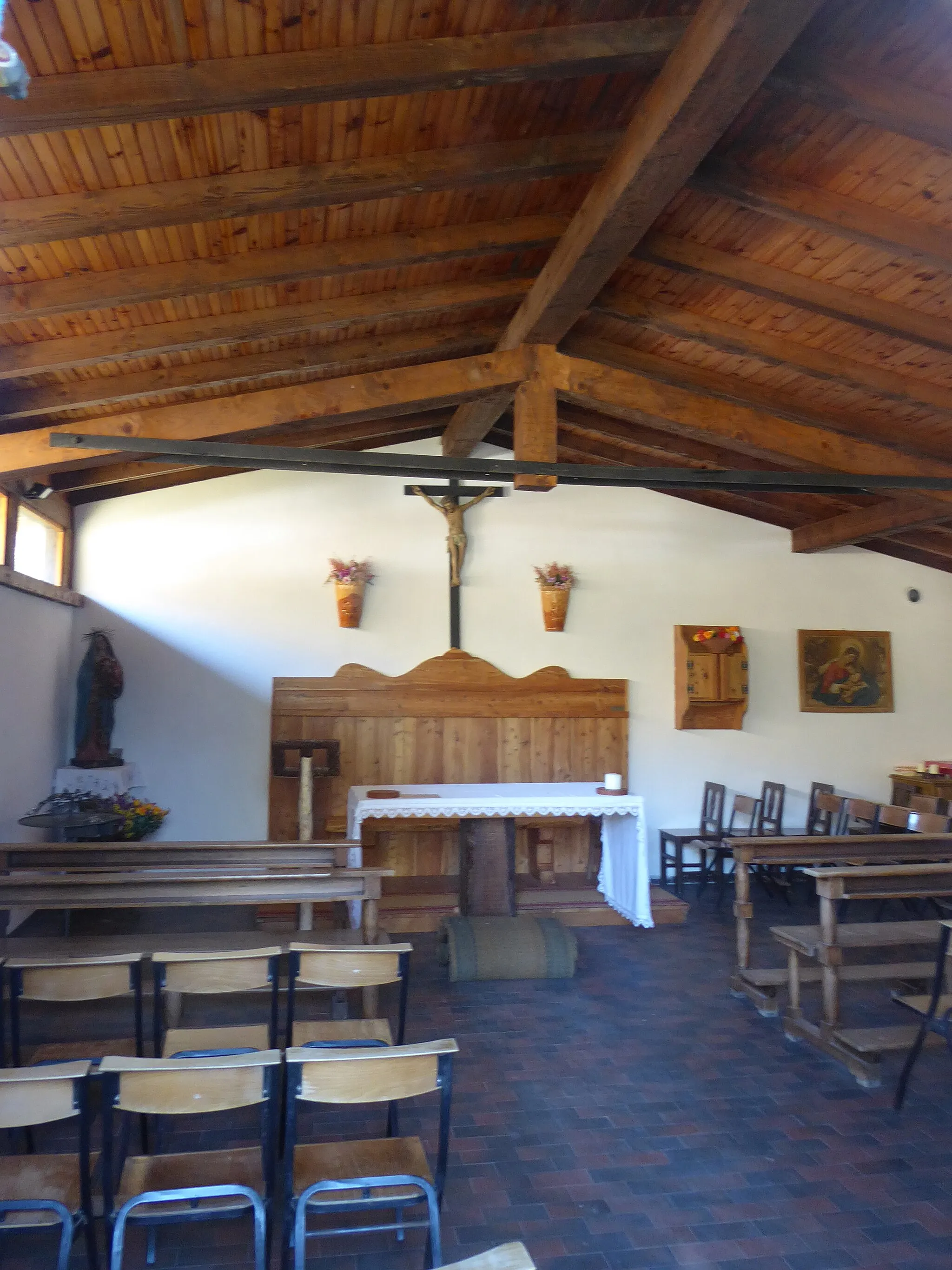 Photo showing: Compet (Vignola-Falesina, Trentino, Italy), church of Santa Maria Assunta - Interior