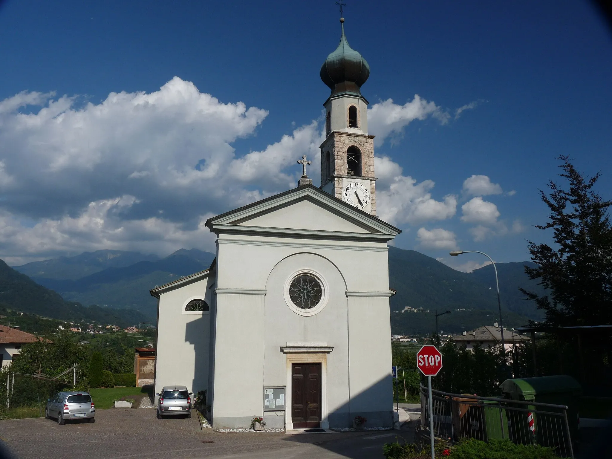 Photo showing: Roncogno (Pergine Valsugana, province of Trento, Italy): Saint Anne church