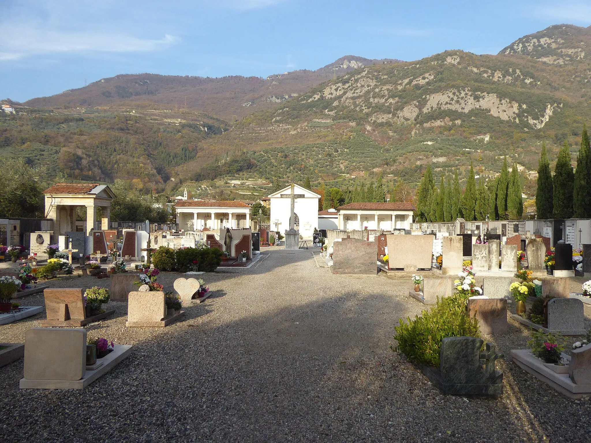 Photo showing: Cemetery of Varignano (Arco, Trentino, Italy)
