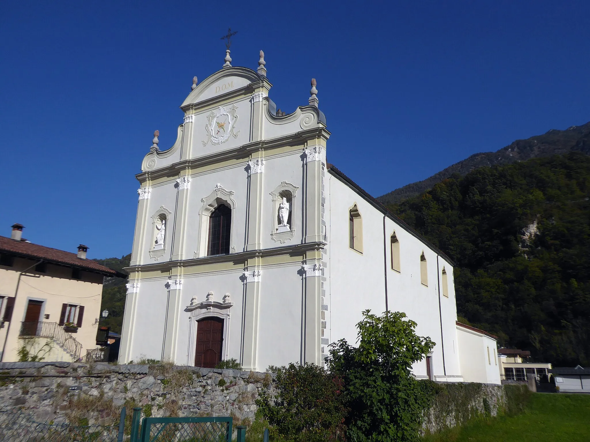Photo showing: Creto (Pieve di Bono-Prezzo, Trentino, Italy), Saint Justina church