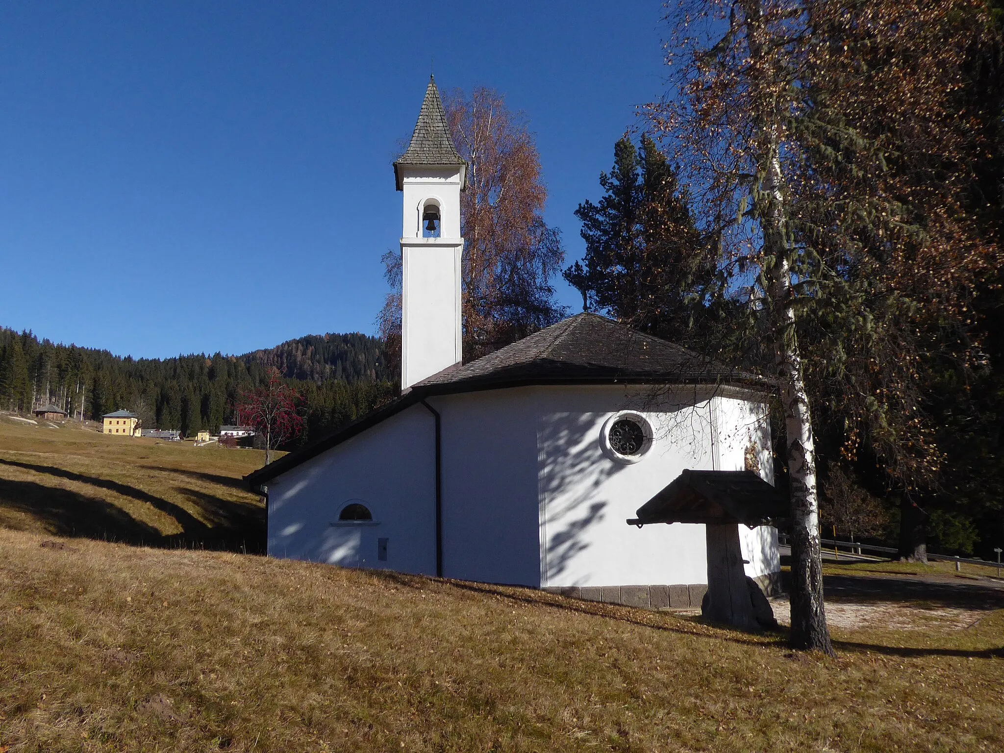 Photo showing: Paneveggio (Predazzo, Trentino, Italy), Assumption church