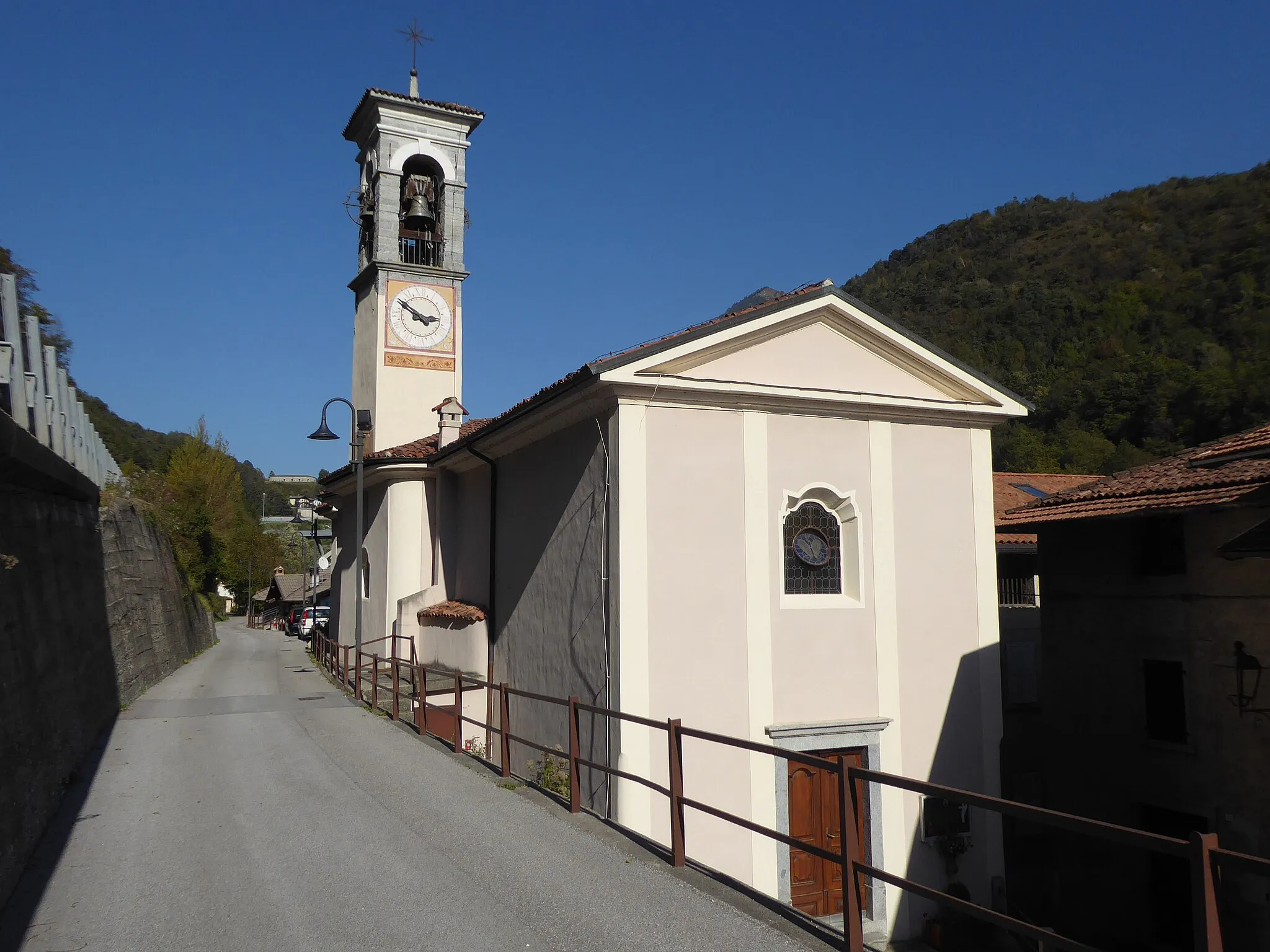 Photo showing: Agrone (Pieve di Bono-Prezzo, Trentino, Italy), Saint Anthony the Great church