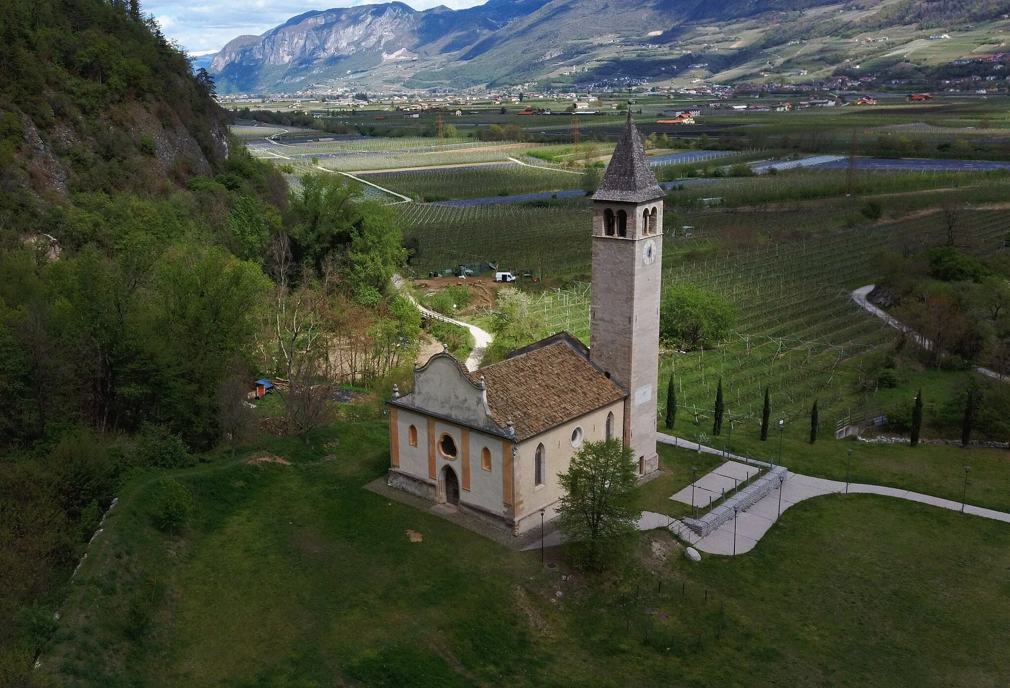 Photo showing: Zambana Vecchia (Terre d'Adige, Trentino, Italy), Saints Philip and James church