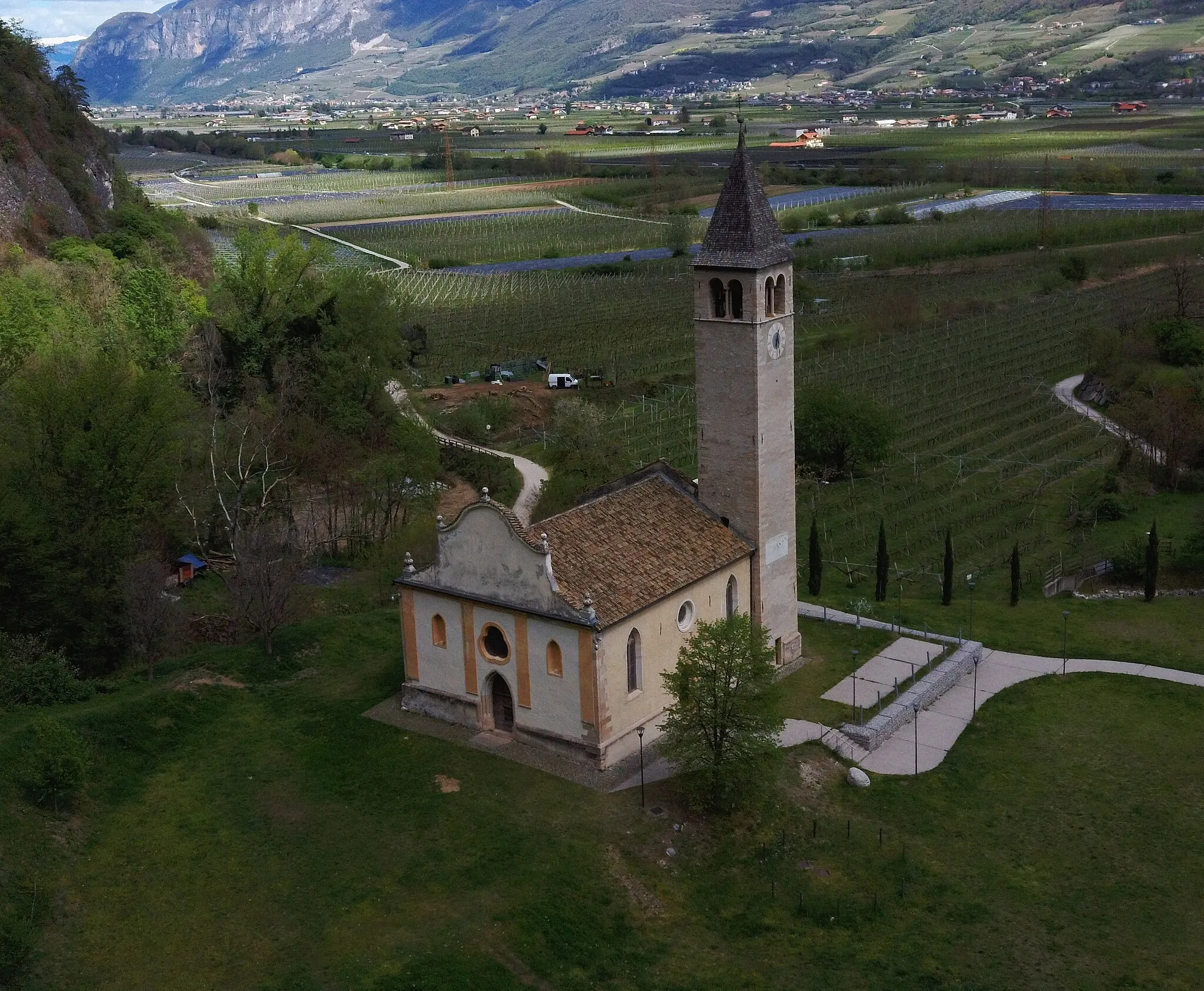 Photo showing: Zambana Vecchia (Terre d'Adige, Trentino, Italy), Saints Philip and James church