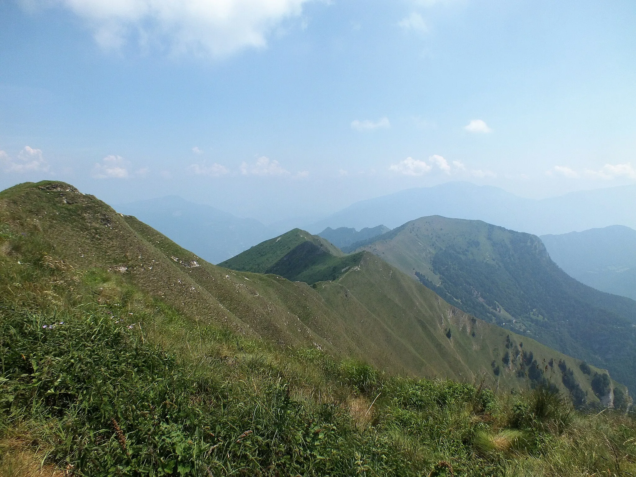 Photo showing: The ridge from Cima Parì over Cima Sciapa at Cima d'Oro
