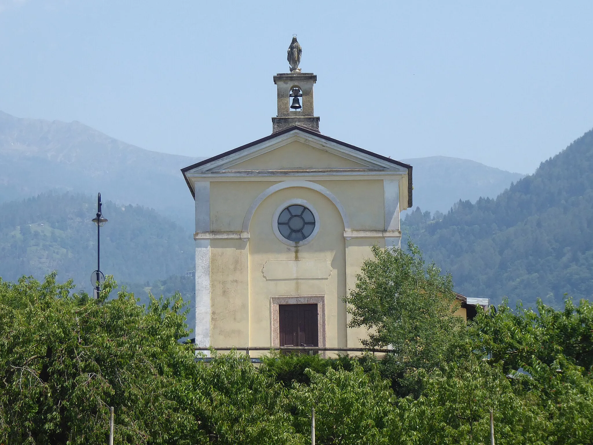 Photo showing: Brazzaniga (Pergine Valsugana, Trentino, Italy) - Chiesa dell'Immacolata