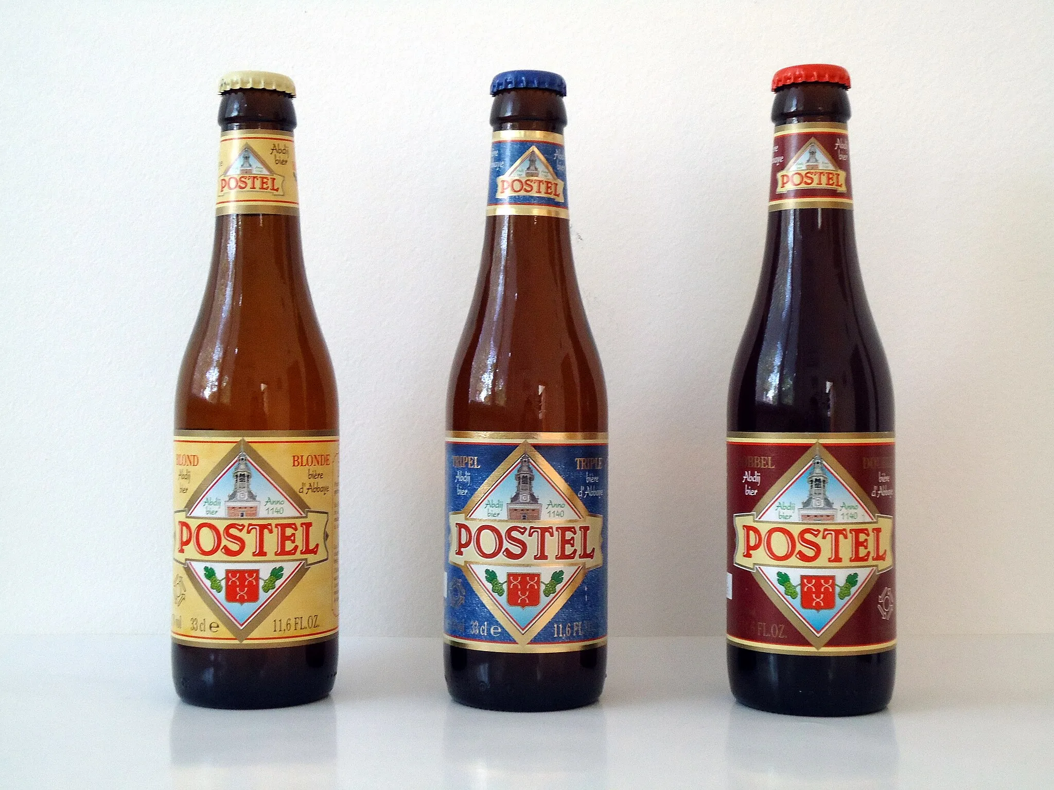 Photo showing: Postel beers