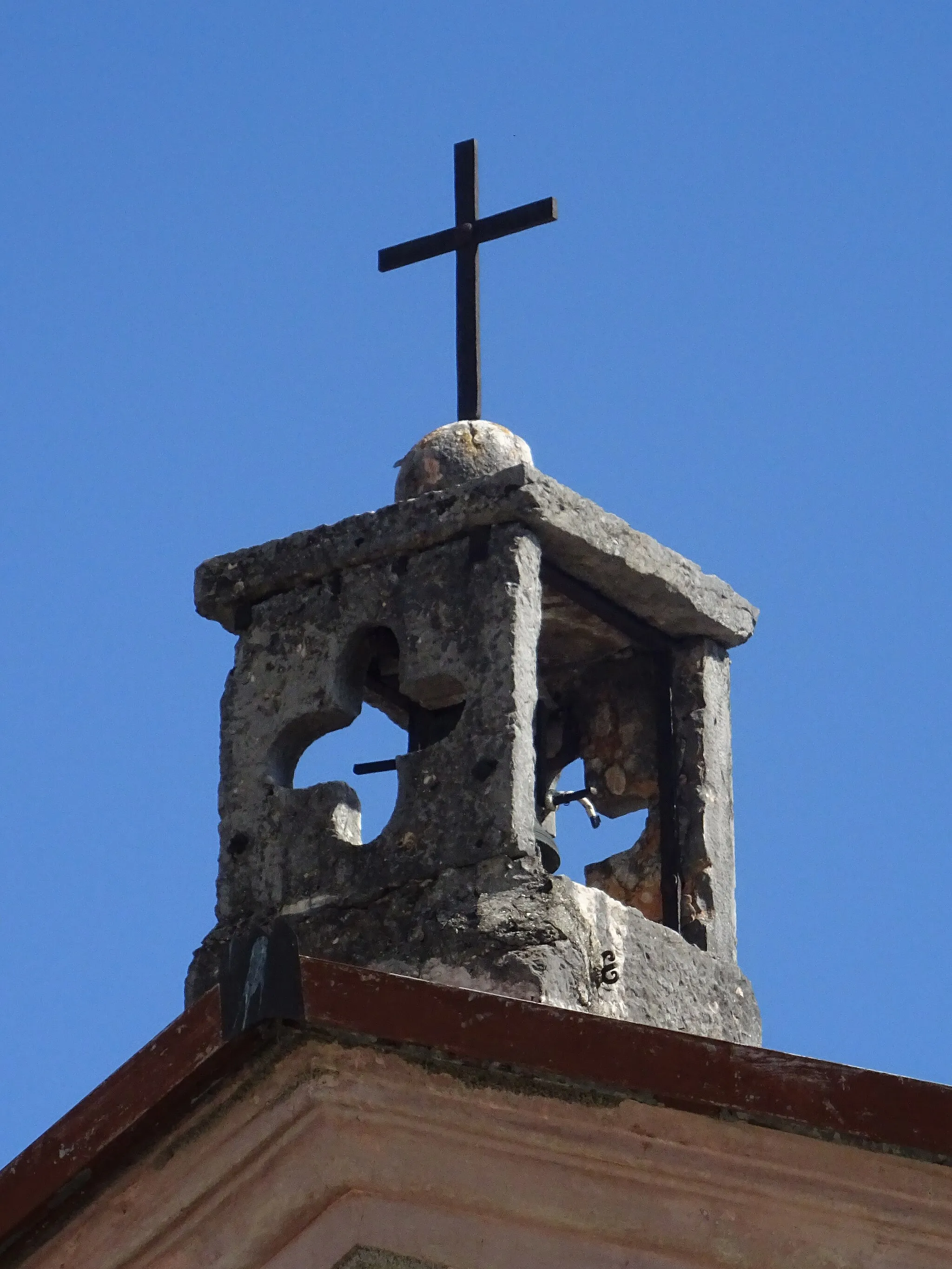 Photo showing: Boi (Caprino Veronese, Veneto, Italy), Our Lady of Mercy oratory - Belltower
