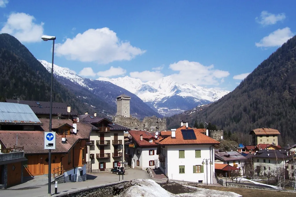 Photo showing: Panorama. Ossana, Val di Sole