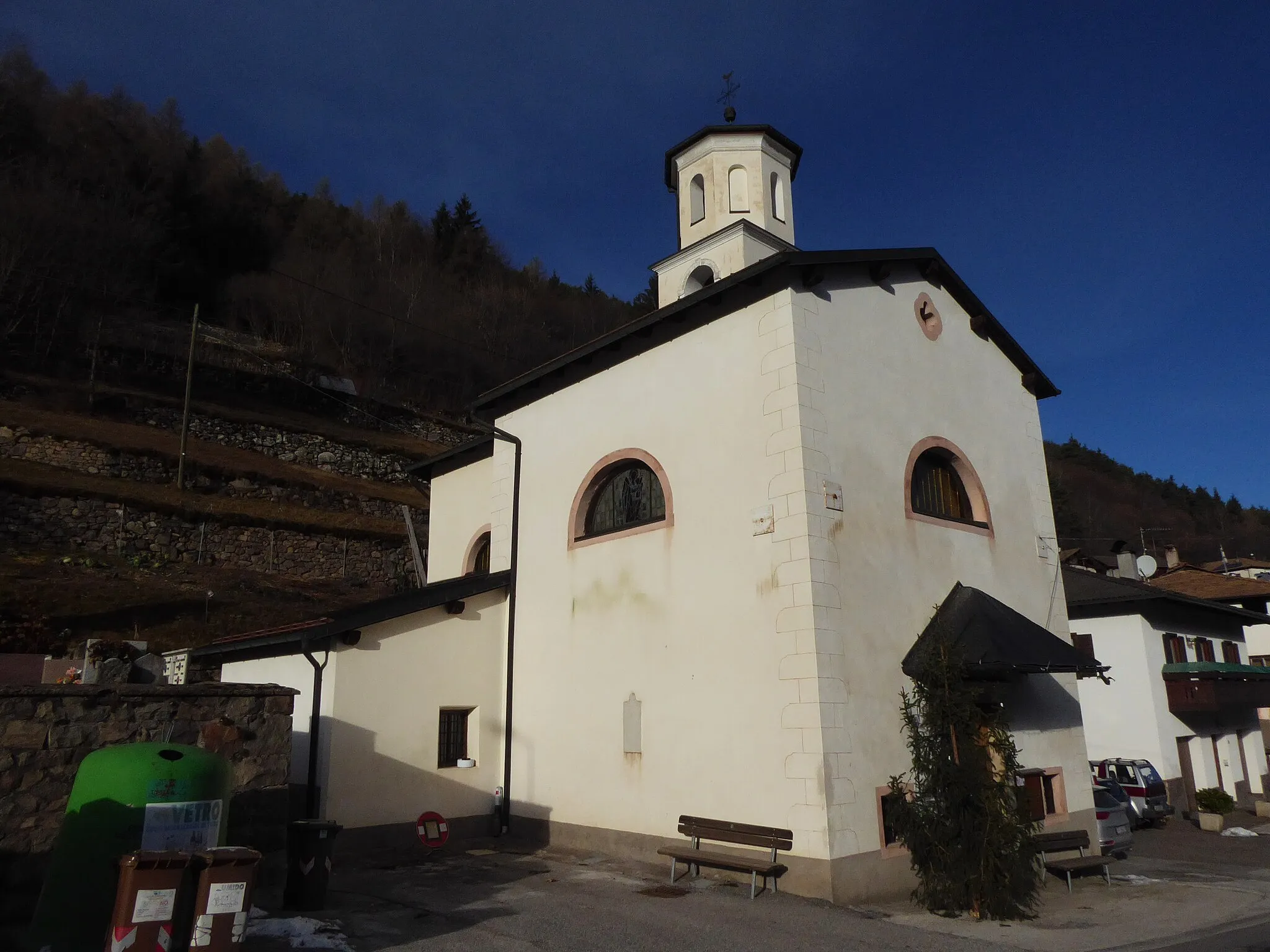 Photo showing: Valcava (Segonzano, Trentino, Italy) - Guardian Angels church