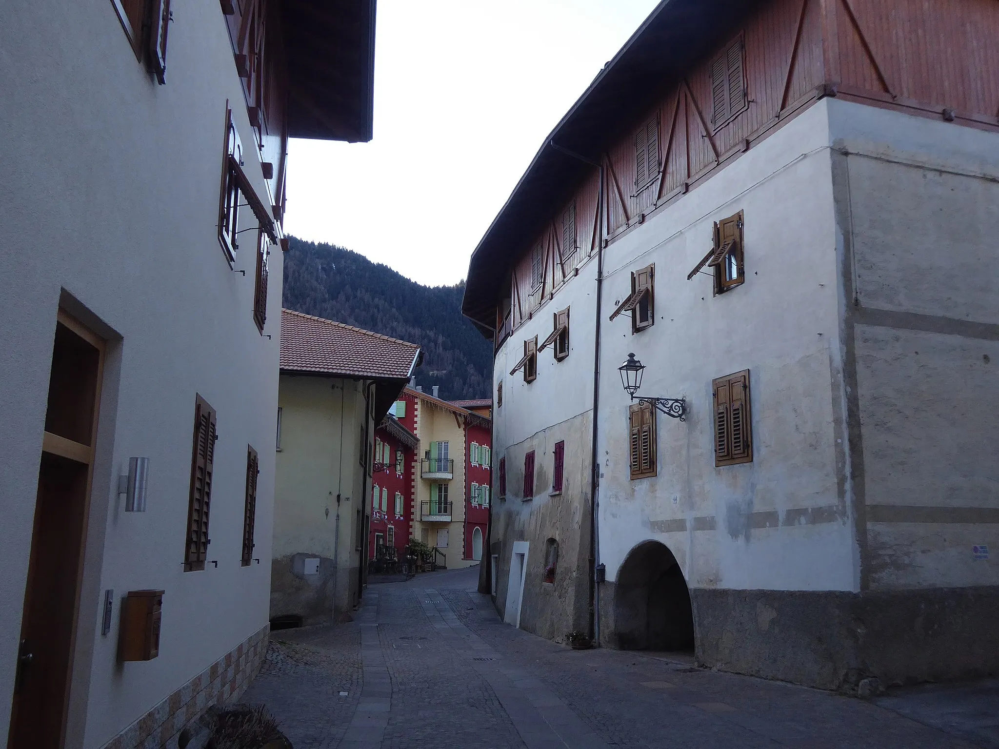 Photo showing: Glimpse of Marcena (Rumo, Trentino, Italy)