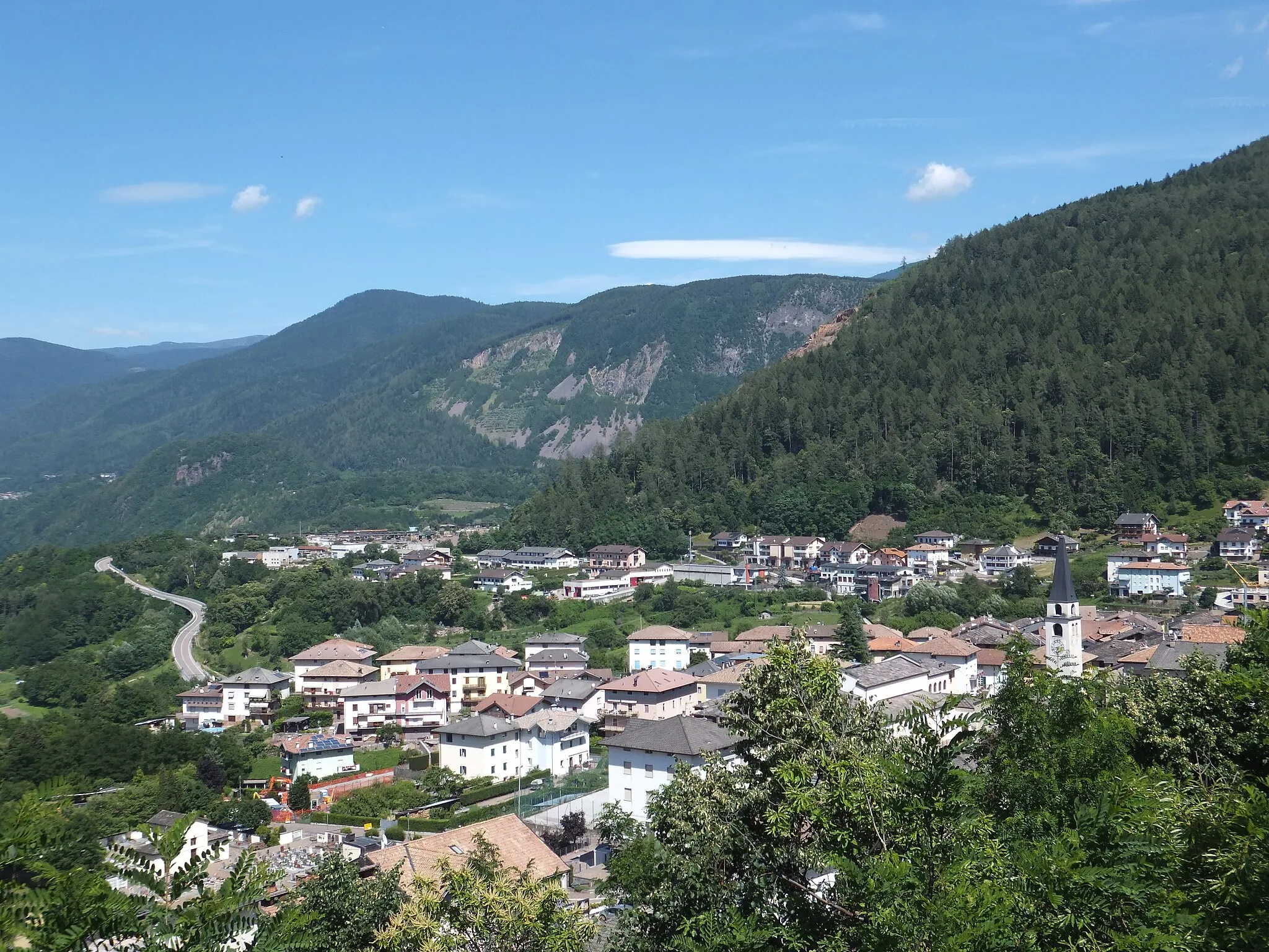 Photo showing: Albiano (Trentino, Italy) - View