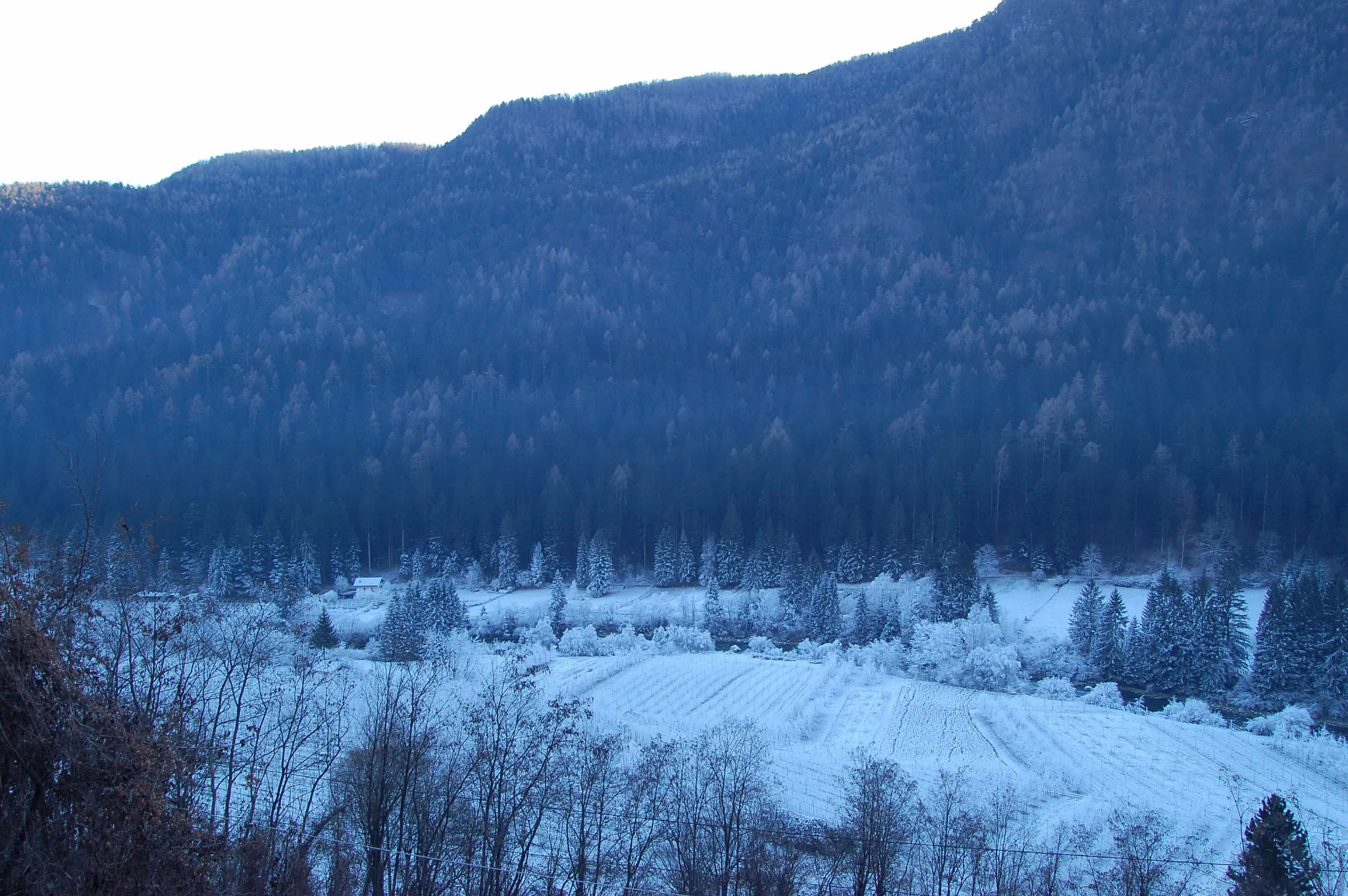 Photo showing: Frozen Valley