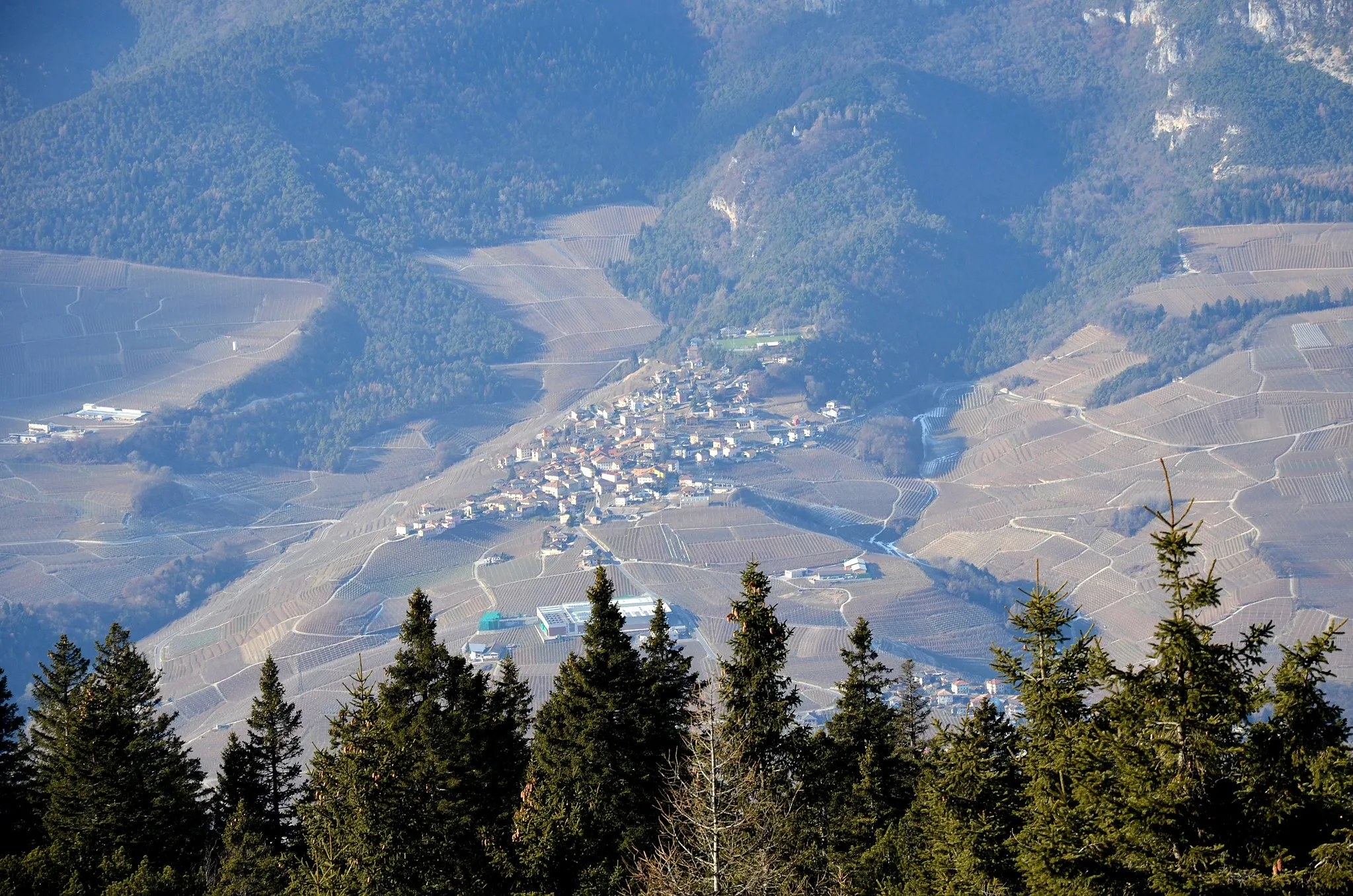 Photo showing: Campodenno from Malga Boldrina