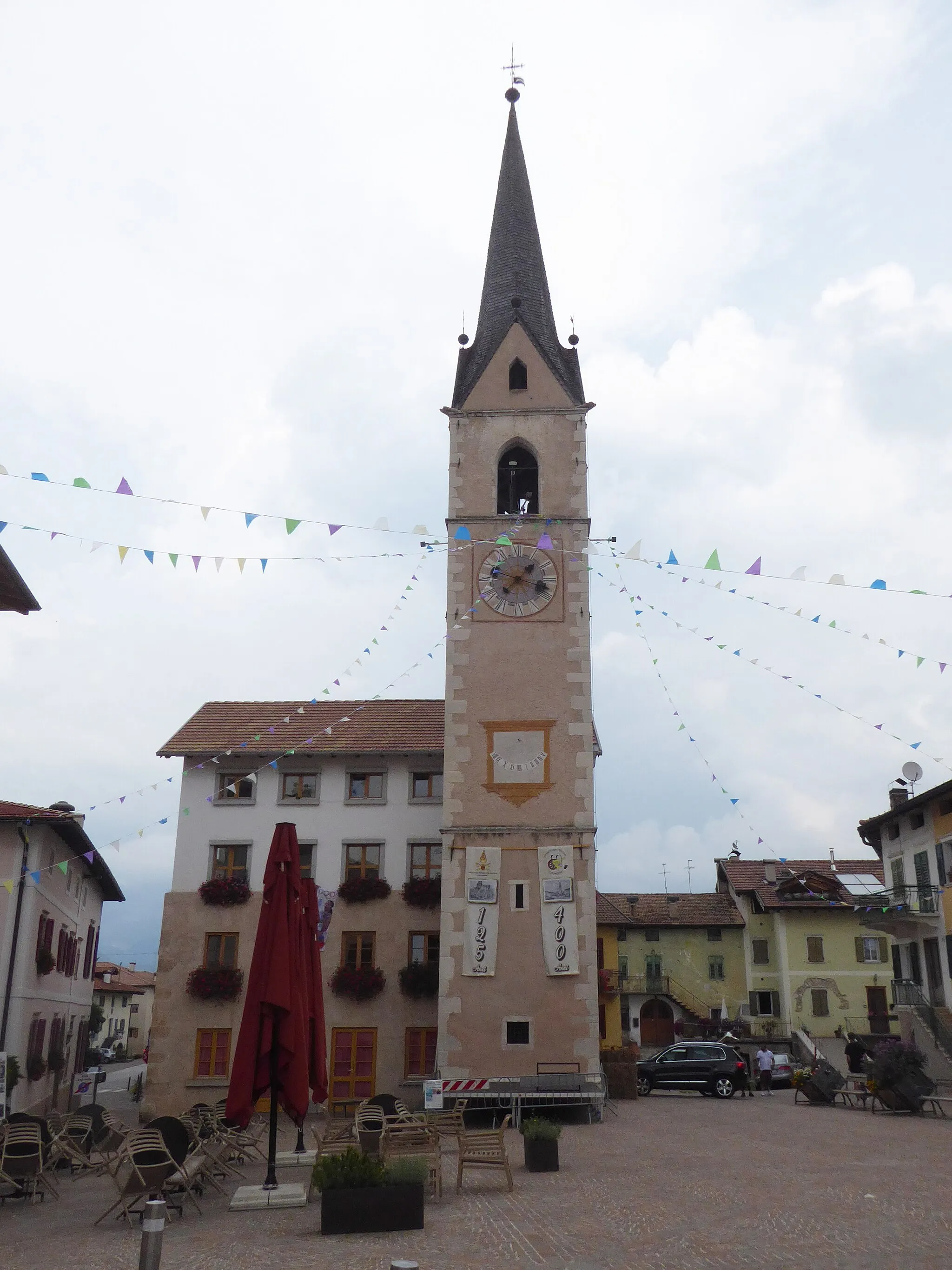 Photo showing: Cavareno (Trentino, Italy) - Belltower