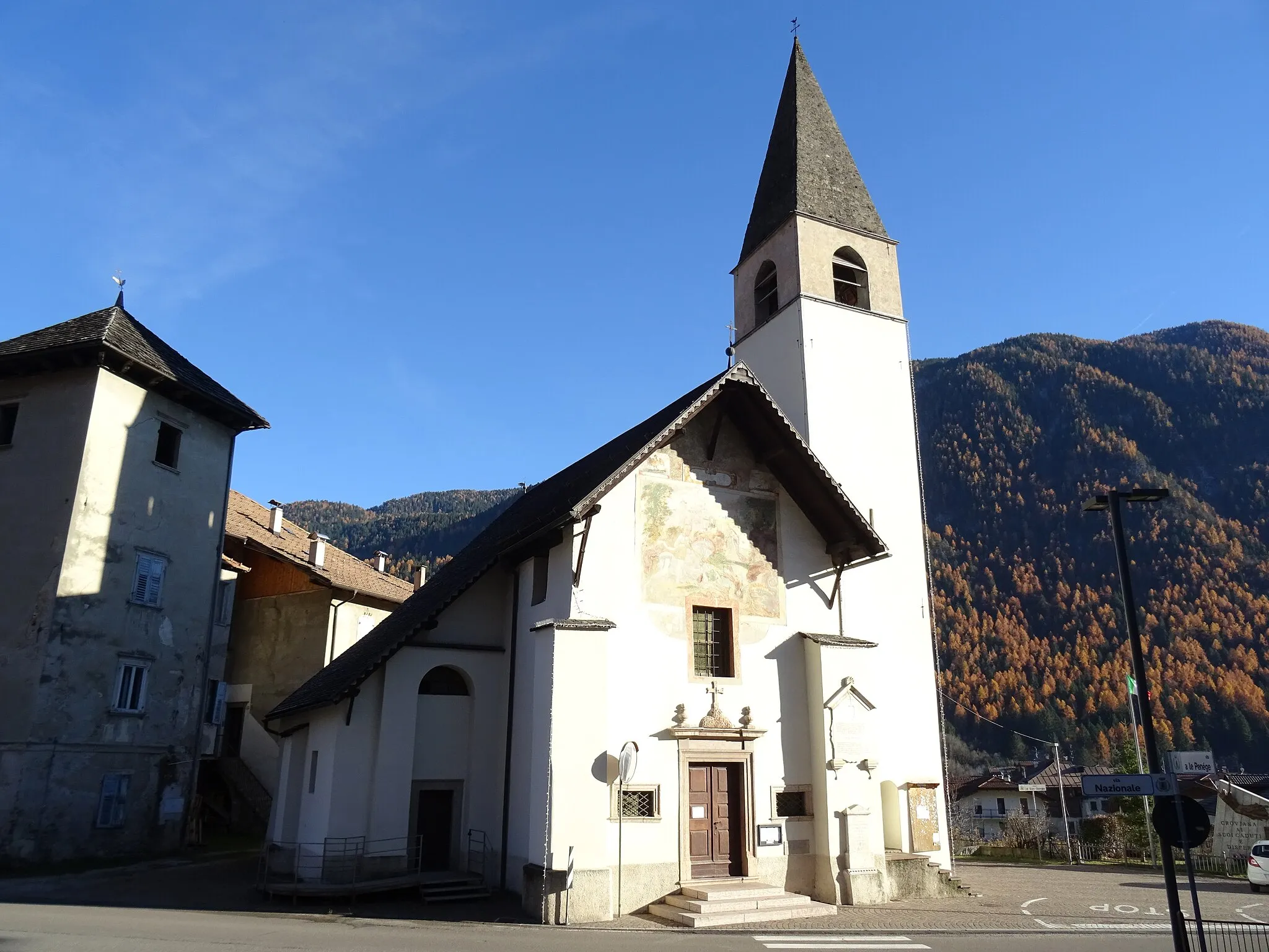 Photo showing: Croviana (Trentino, Italy), Saint George church