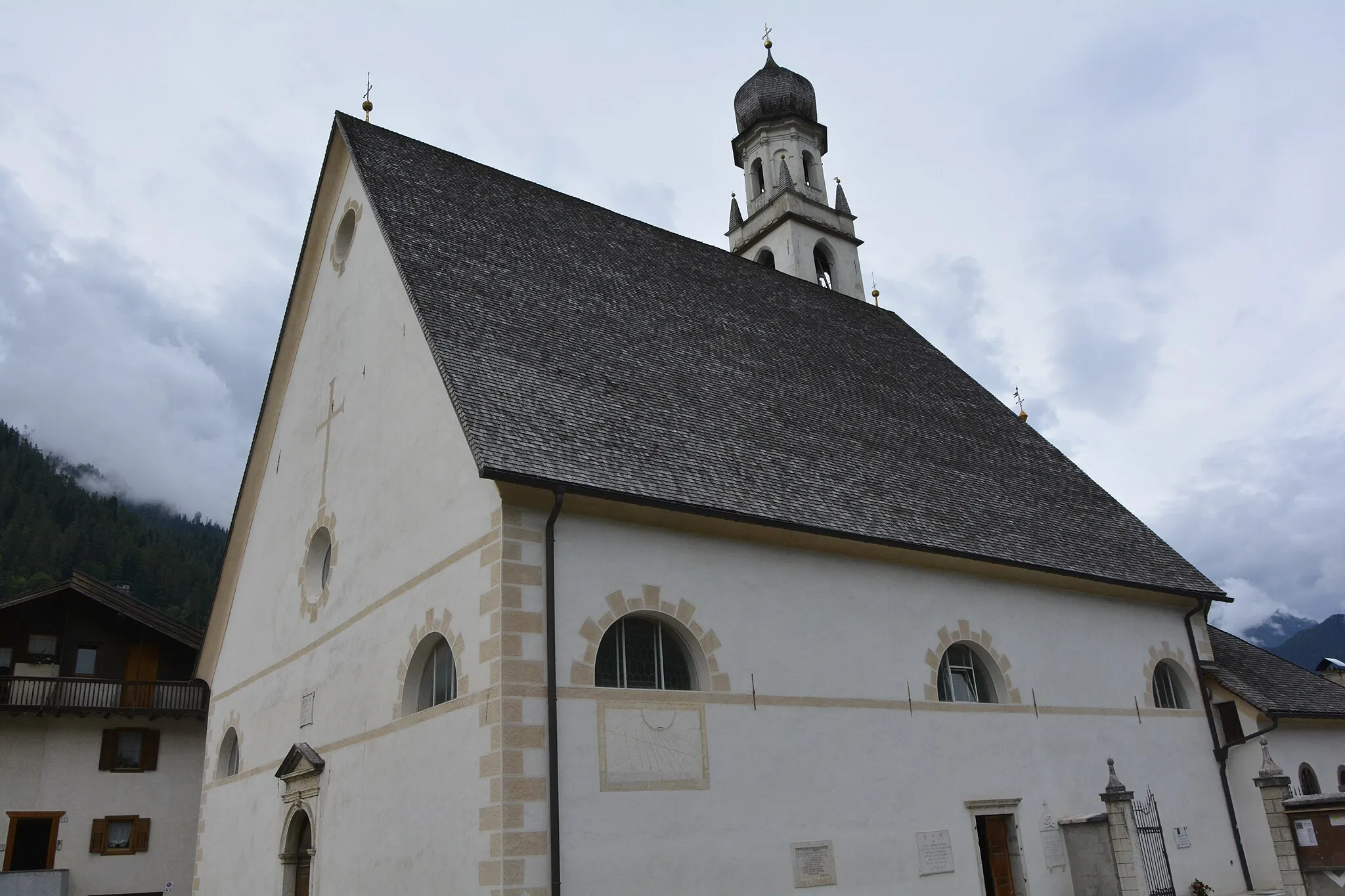Photo showing: Chiesa patronale di San Giorgio a Mezzano (TN)