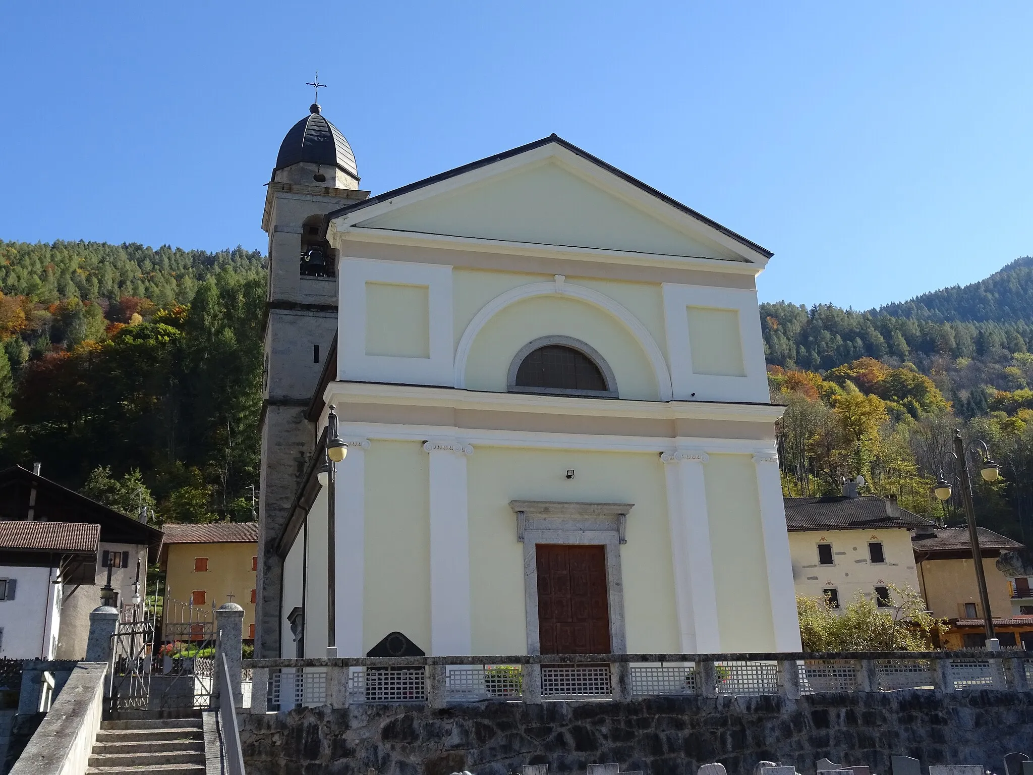 Photo showing: Massimeno (Trentino, Italy), Our Lady of Loreto church