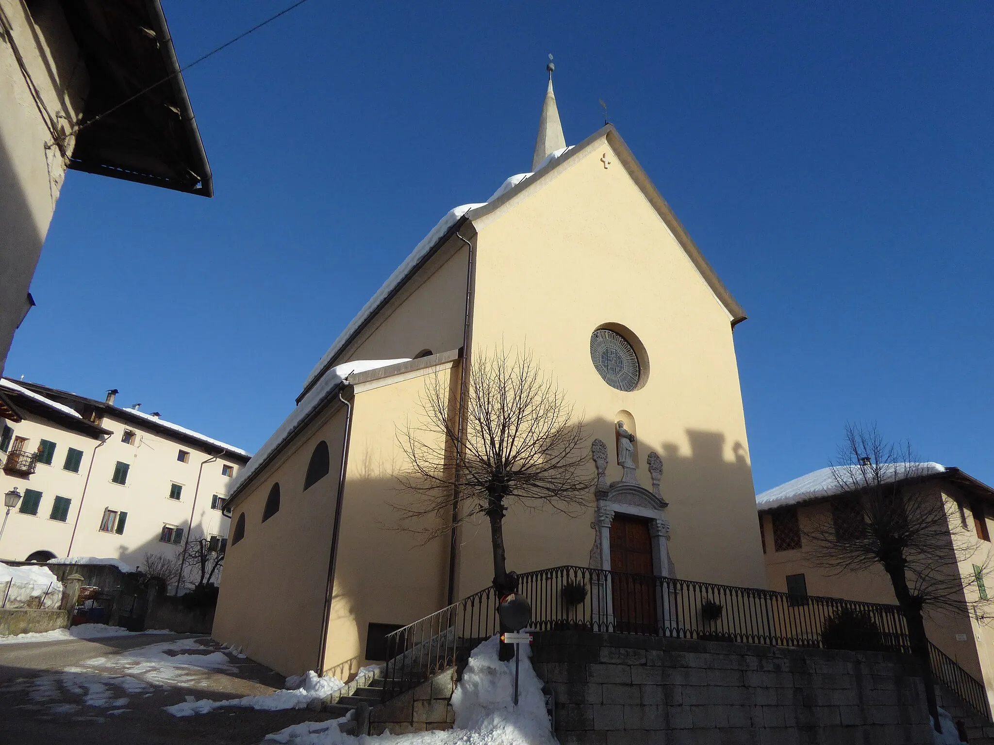 Photo showing: Sfruz (Trentino, Italy), Saint Agatha church