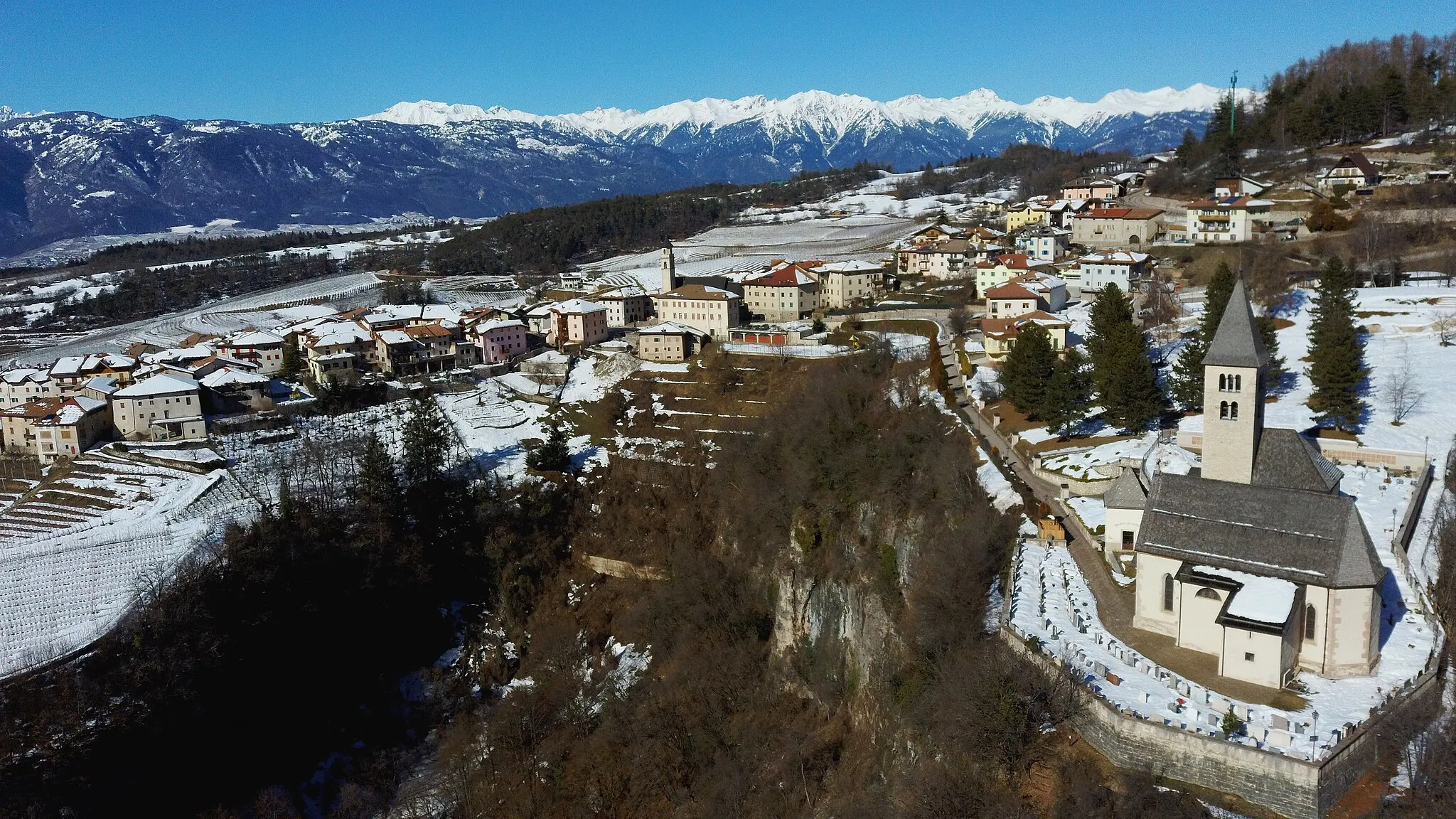 Photo showing: Vervò (Predaia, Trentino, Italy)